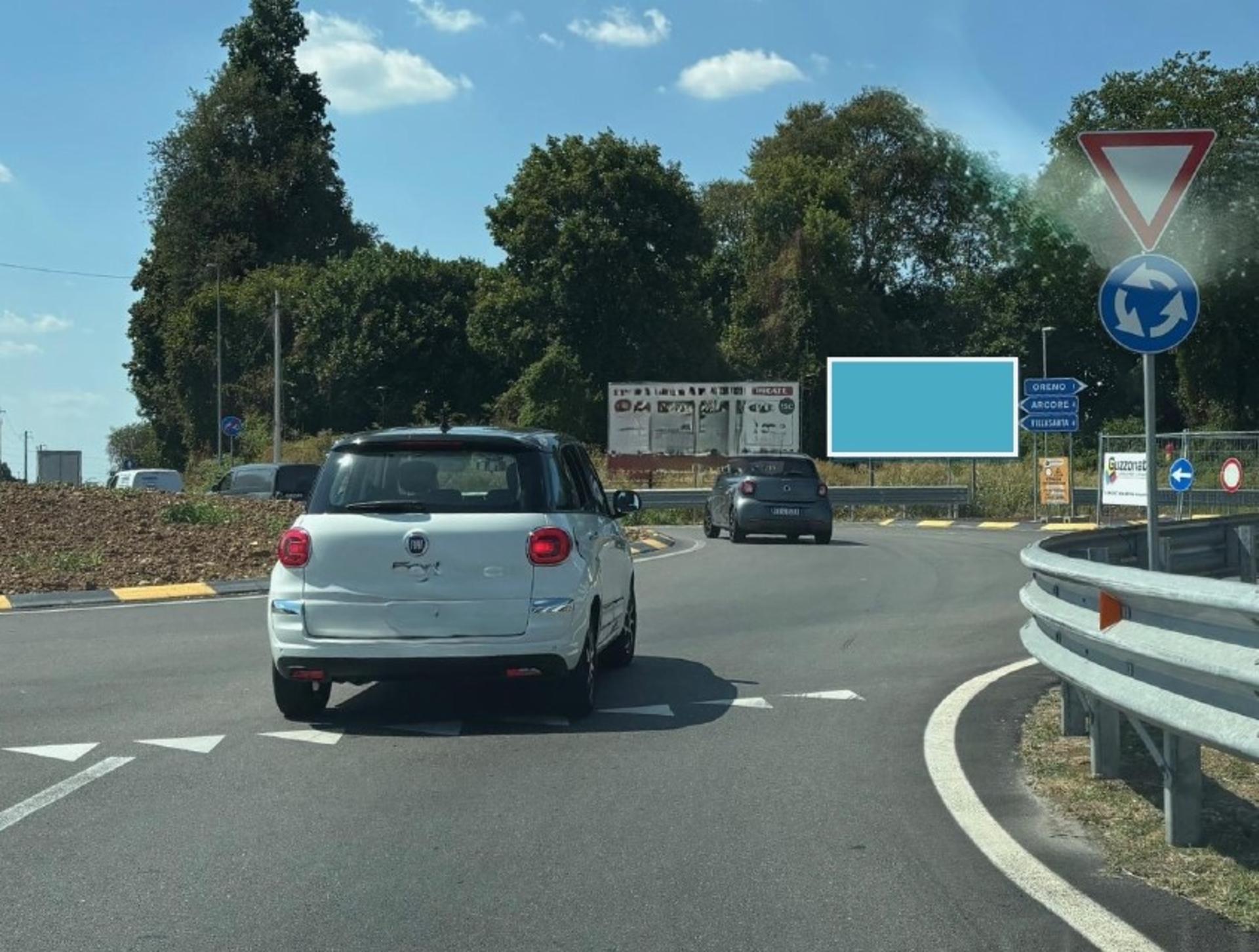 Impianto a SP VIMERCATE VILLASANTA ROT VIA DEL SALAINO  Vimercate