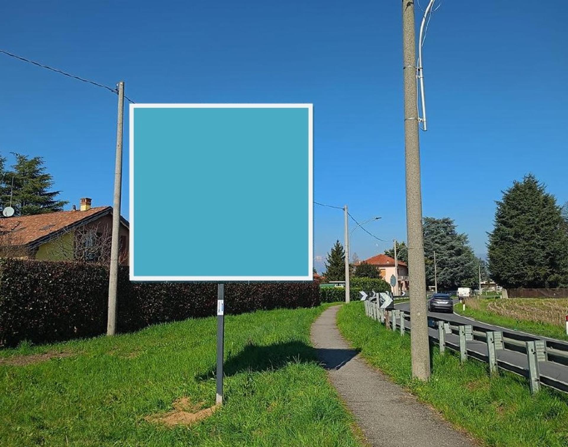 Impianto poster a Bernareggio