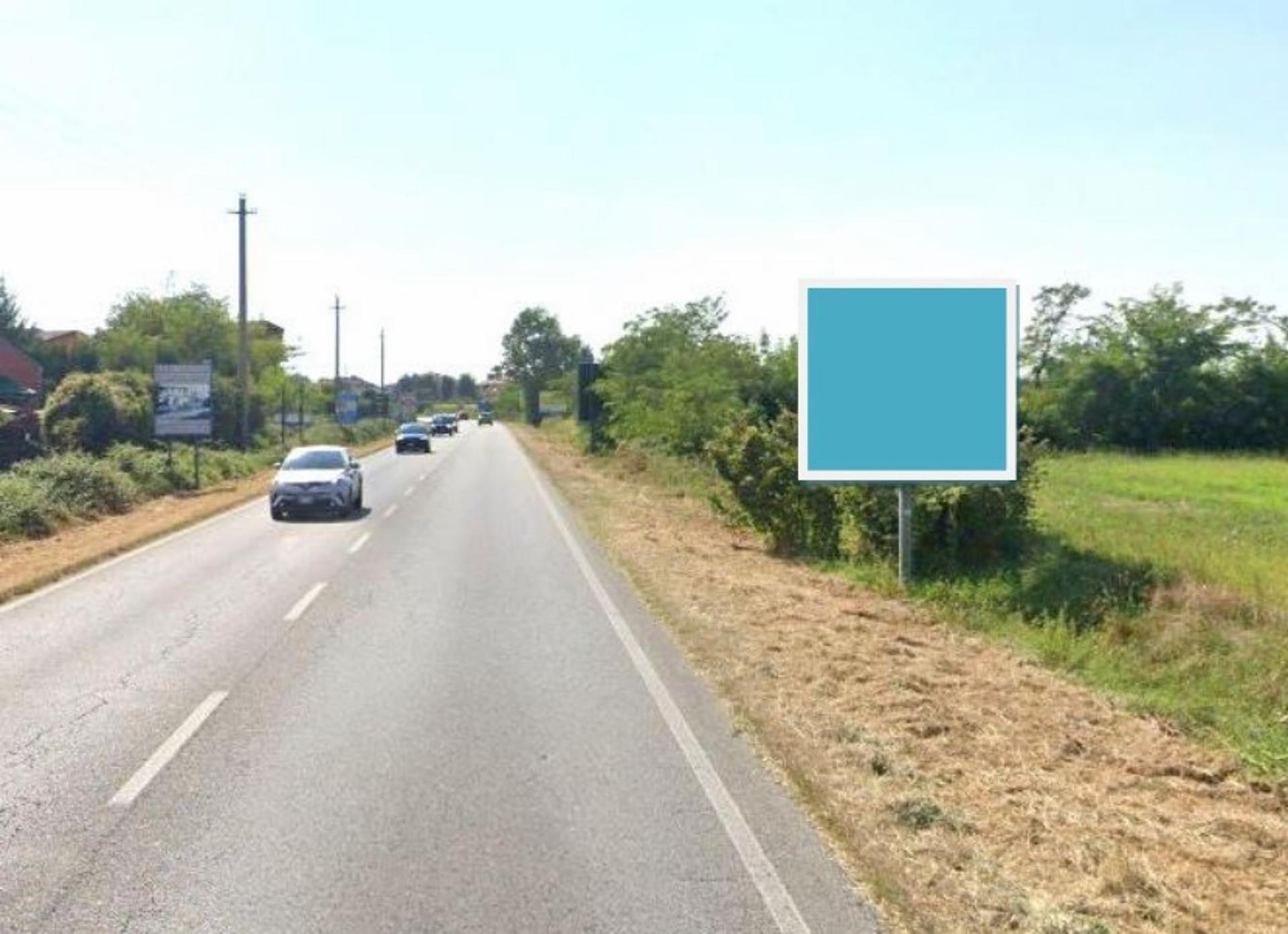Impianto poster a Busnago