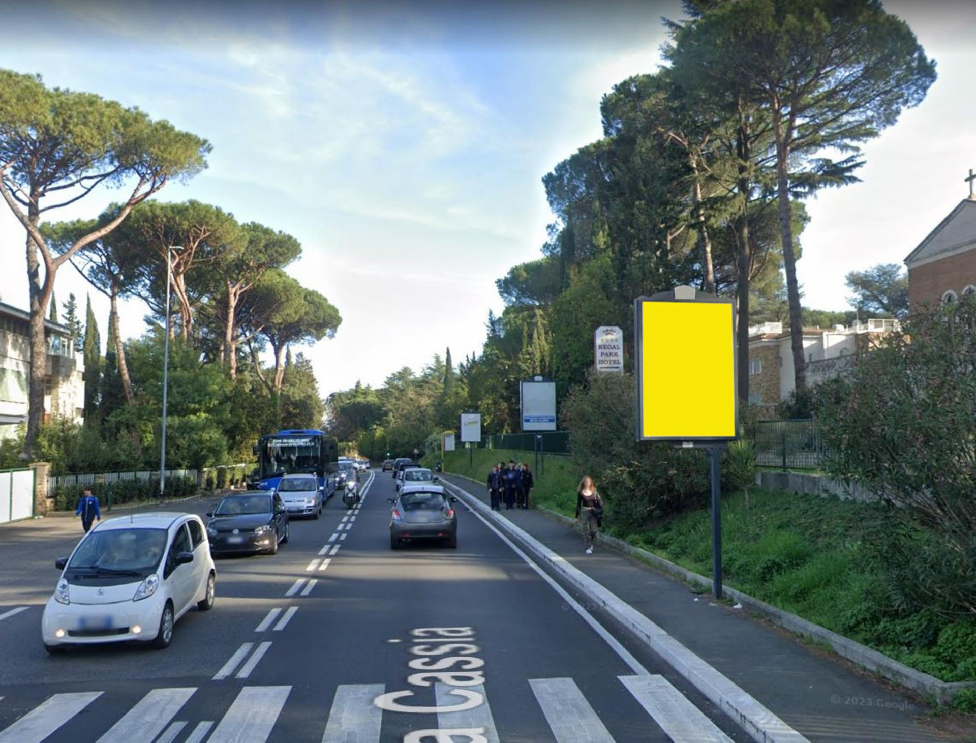 Impianto CARTELLONISTICA a Roma, in zona L'Oasi nel Parco