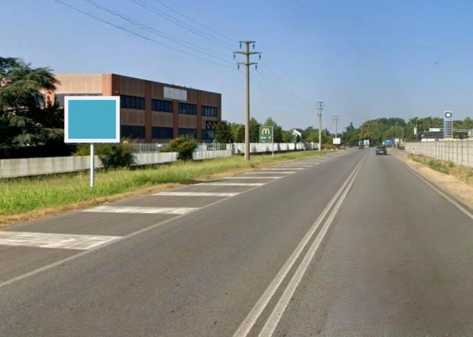 Impianto cartellonistica a Agrate Brianza