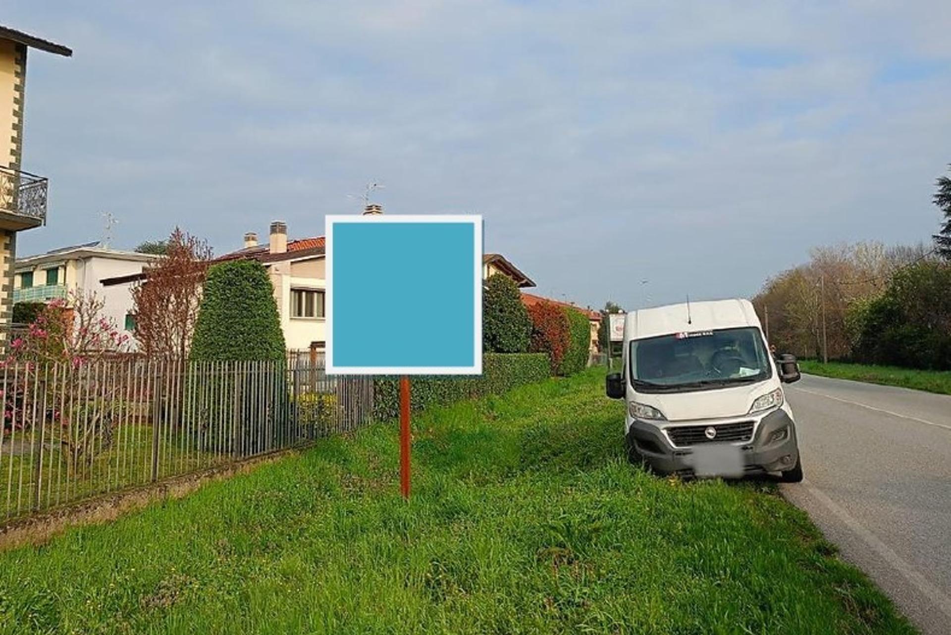 Impianto cartellonistica a Pessano con Bornago
