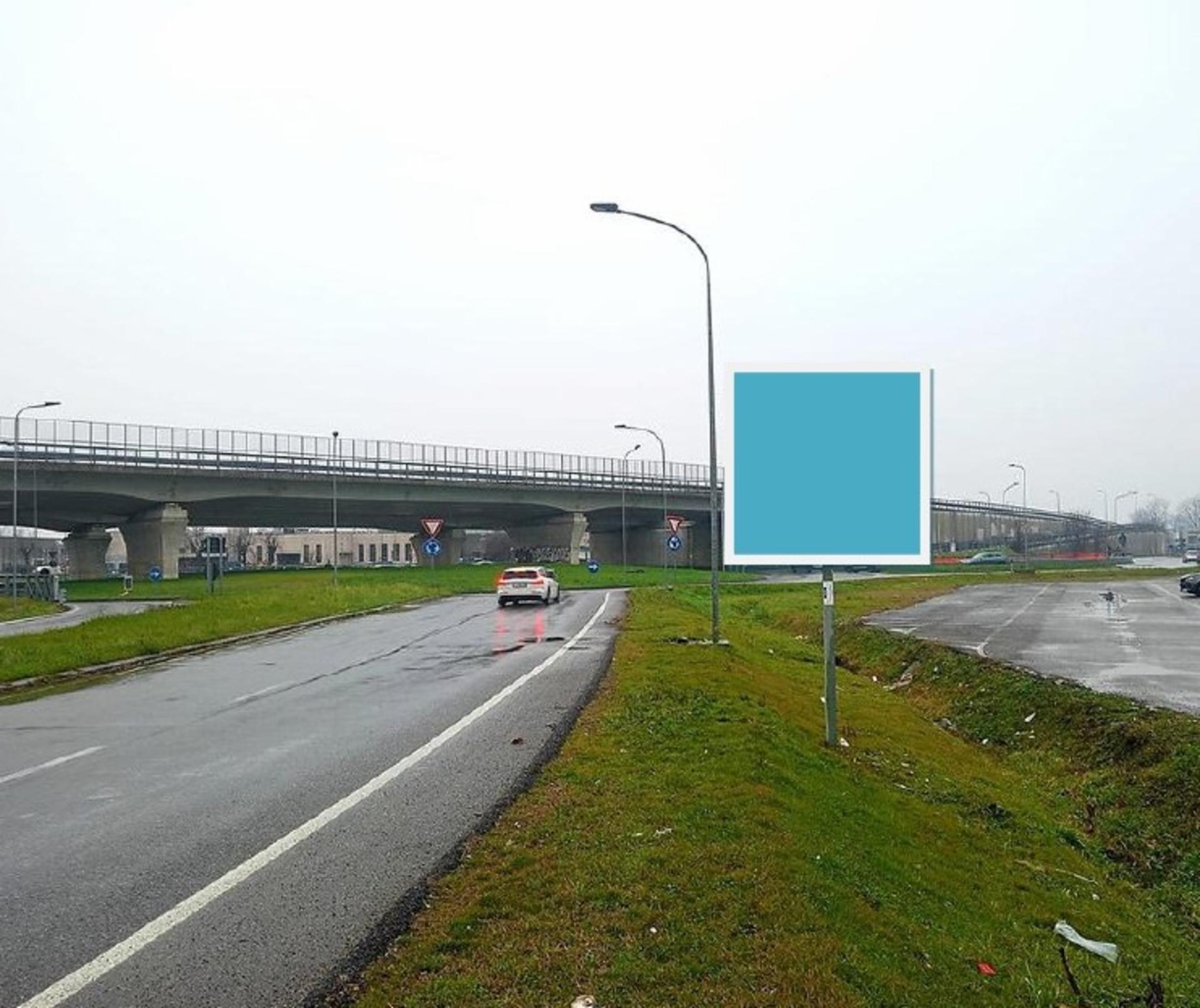 Impianto cartellonistica a Vignate