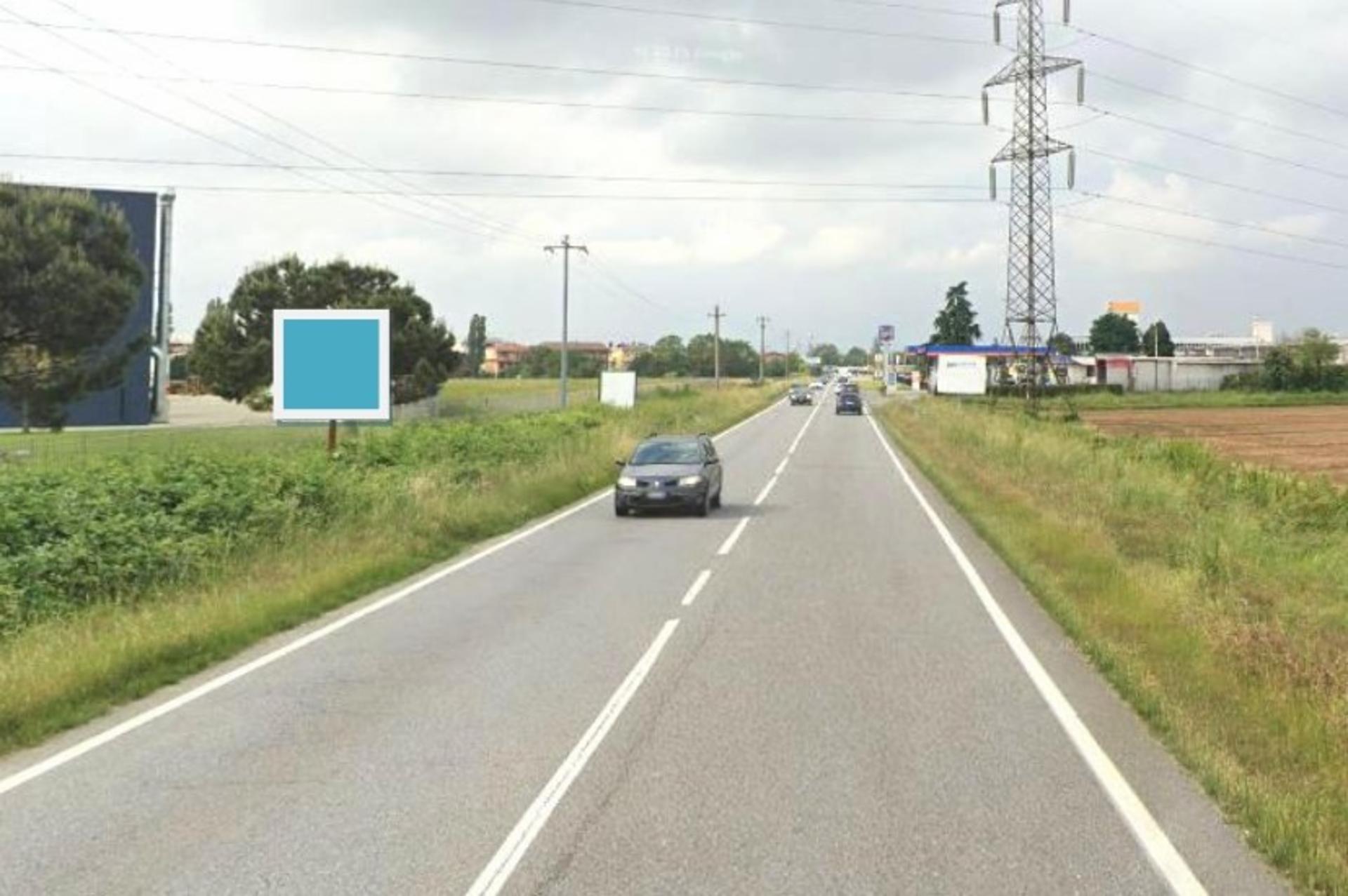 Impianto a SP 121 (VIC INGROSSO CINA) FACCIATA DIR CERNUSCO SN  Carugate