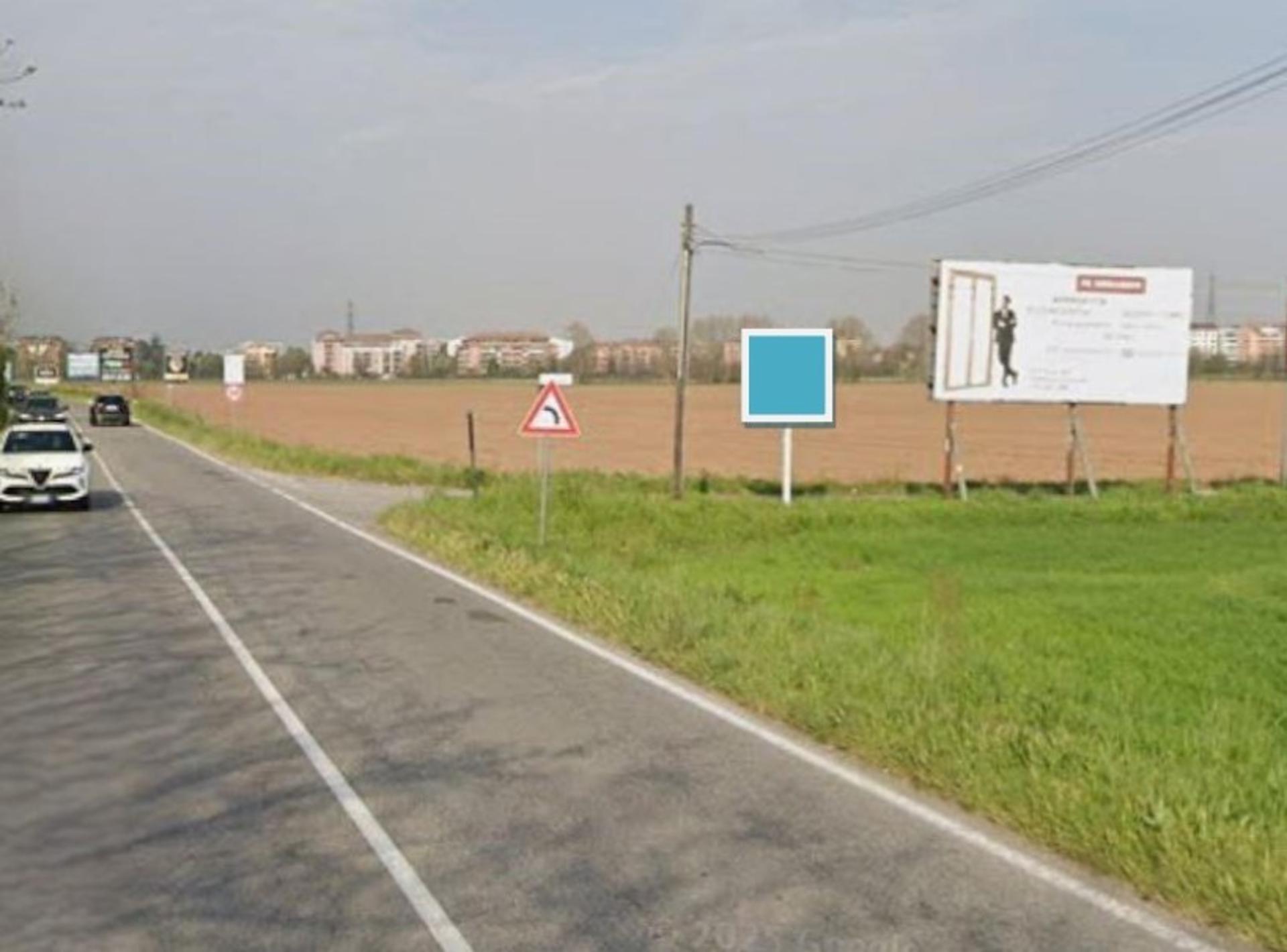 Impianto cartellonistica a Brugherio