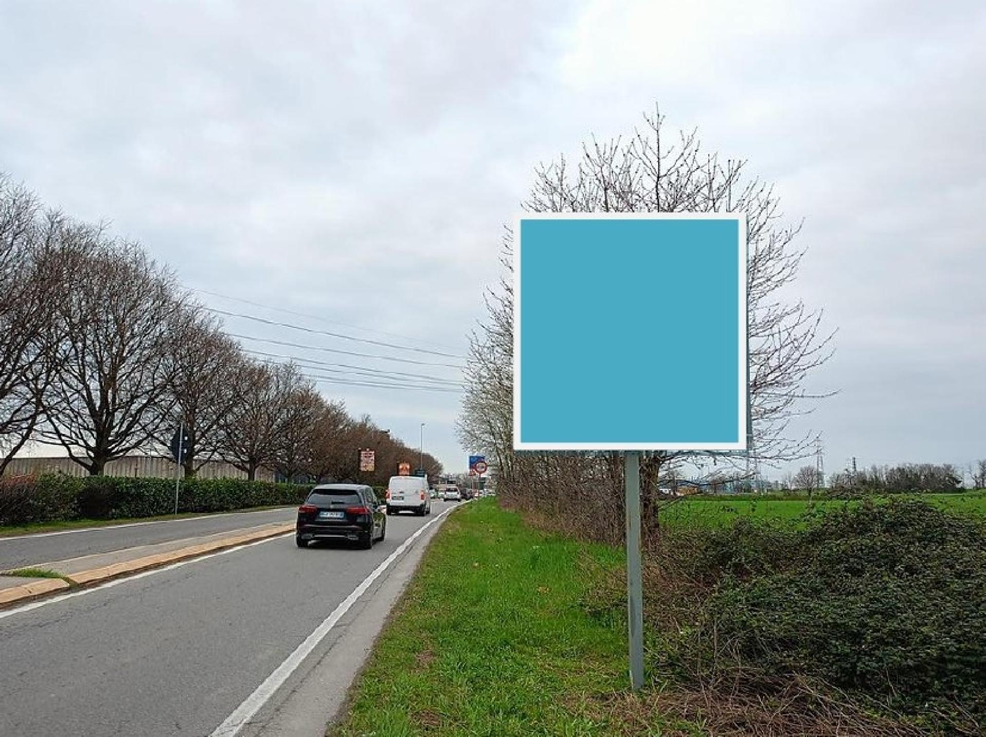 Impianto cartellonistica a Trezzo sull'Adda