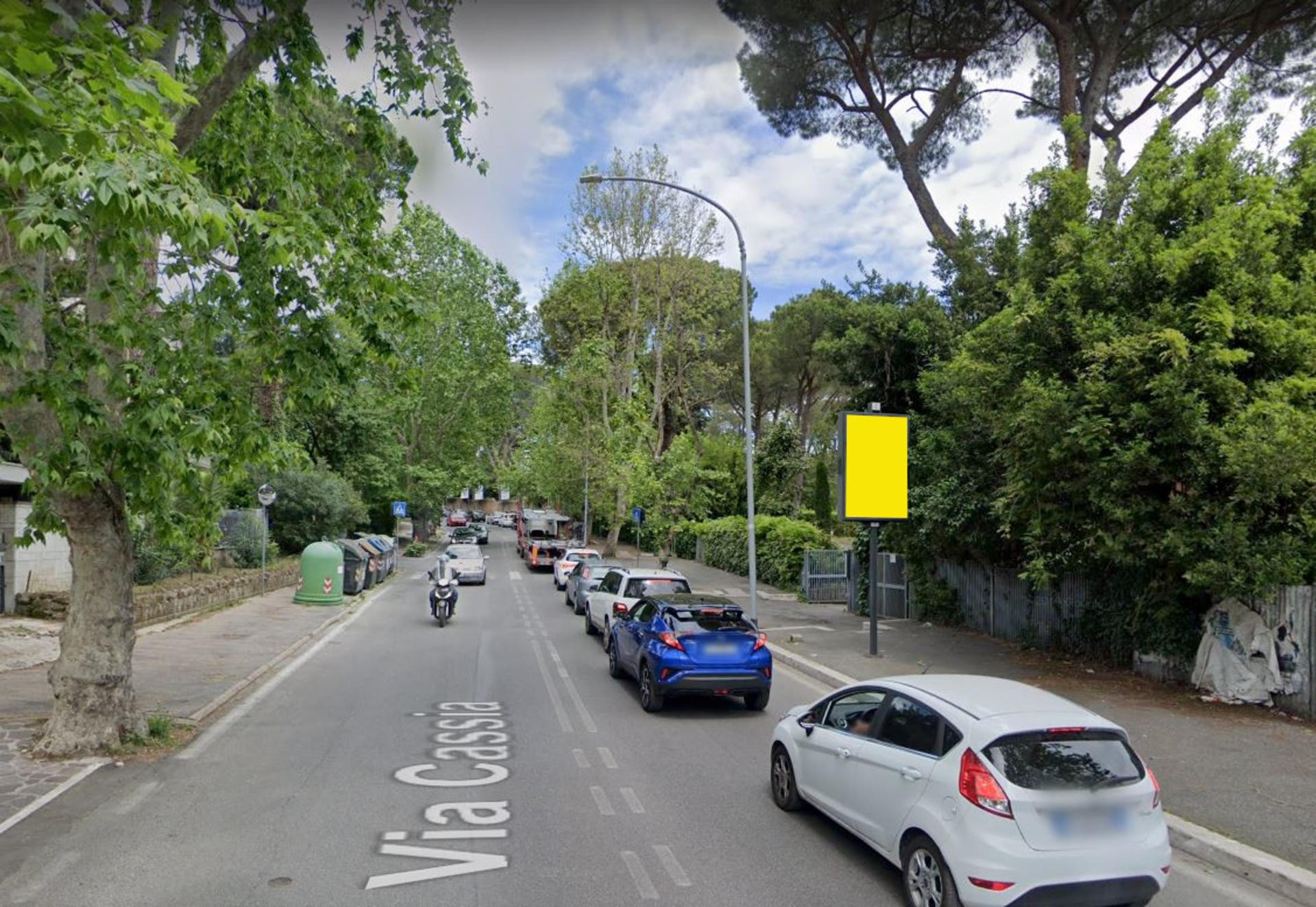 Impianto CARTELLONISTICA a Roma, in zona Bar Pasticceria