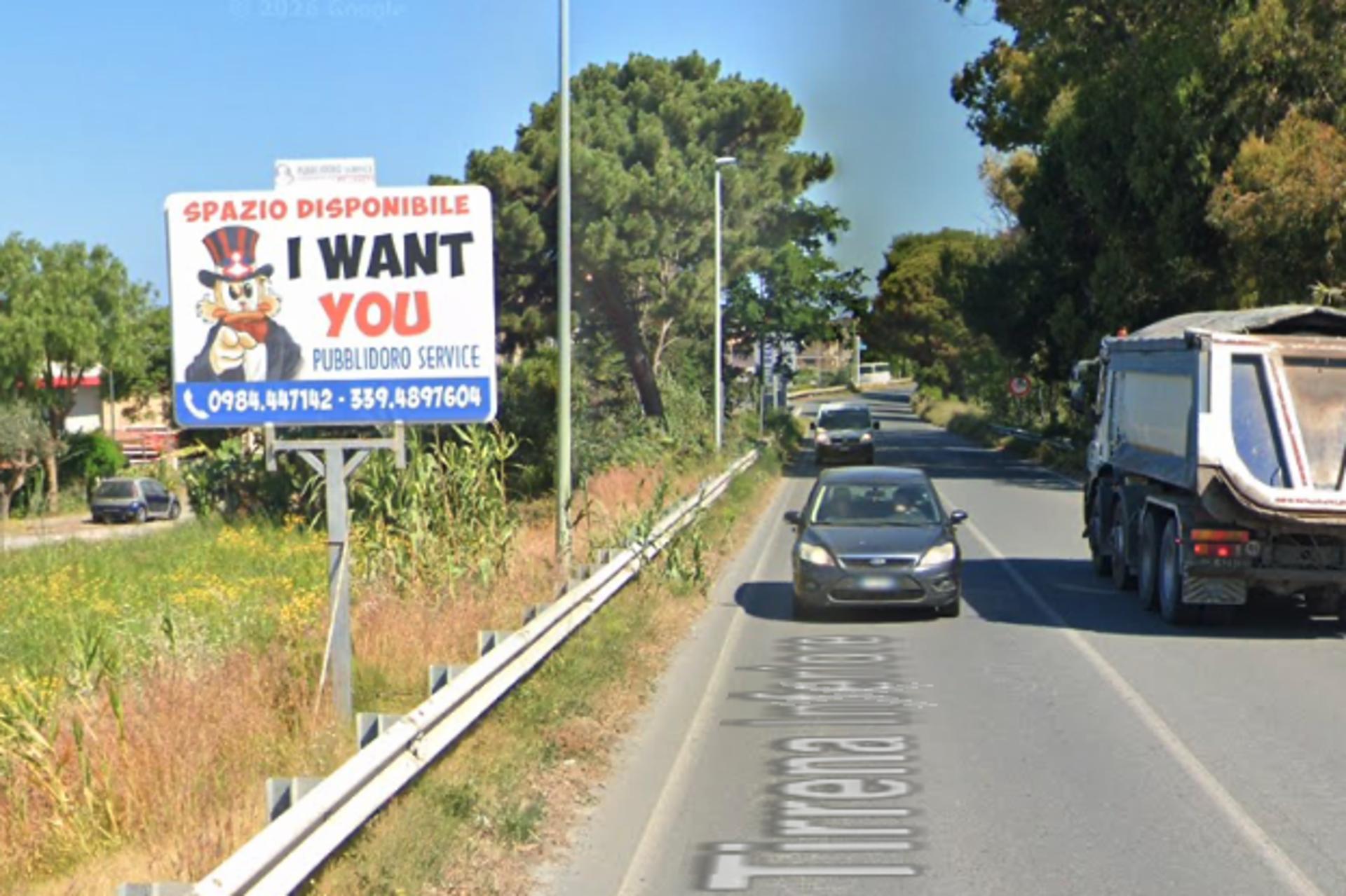 Impianto cartellonistica a Amantea