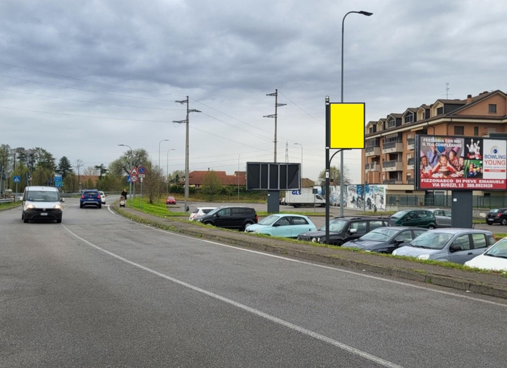 Impianto a VIA Milano 30 m dopo Via Rinaldo Cavalli  Locate di Triulzi