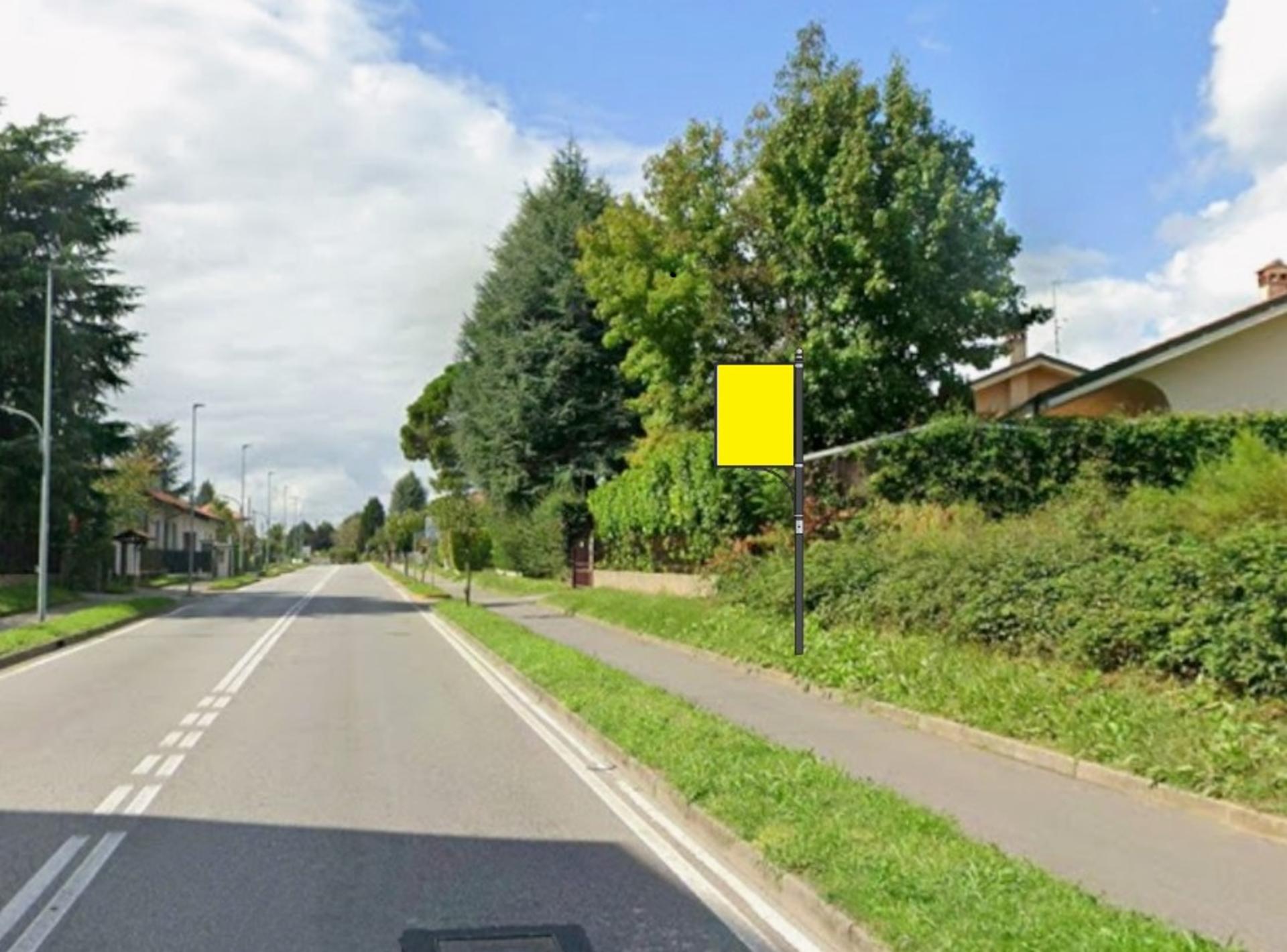 Impianto cartellonistica a Bernareggio