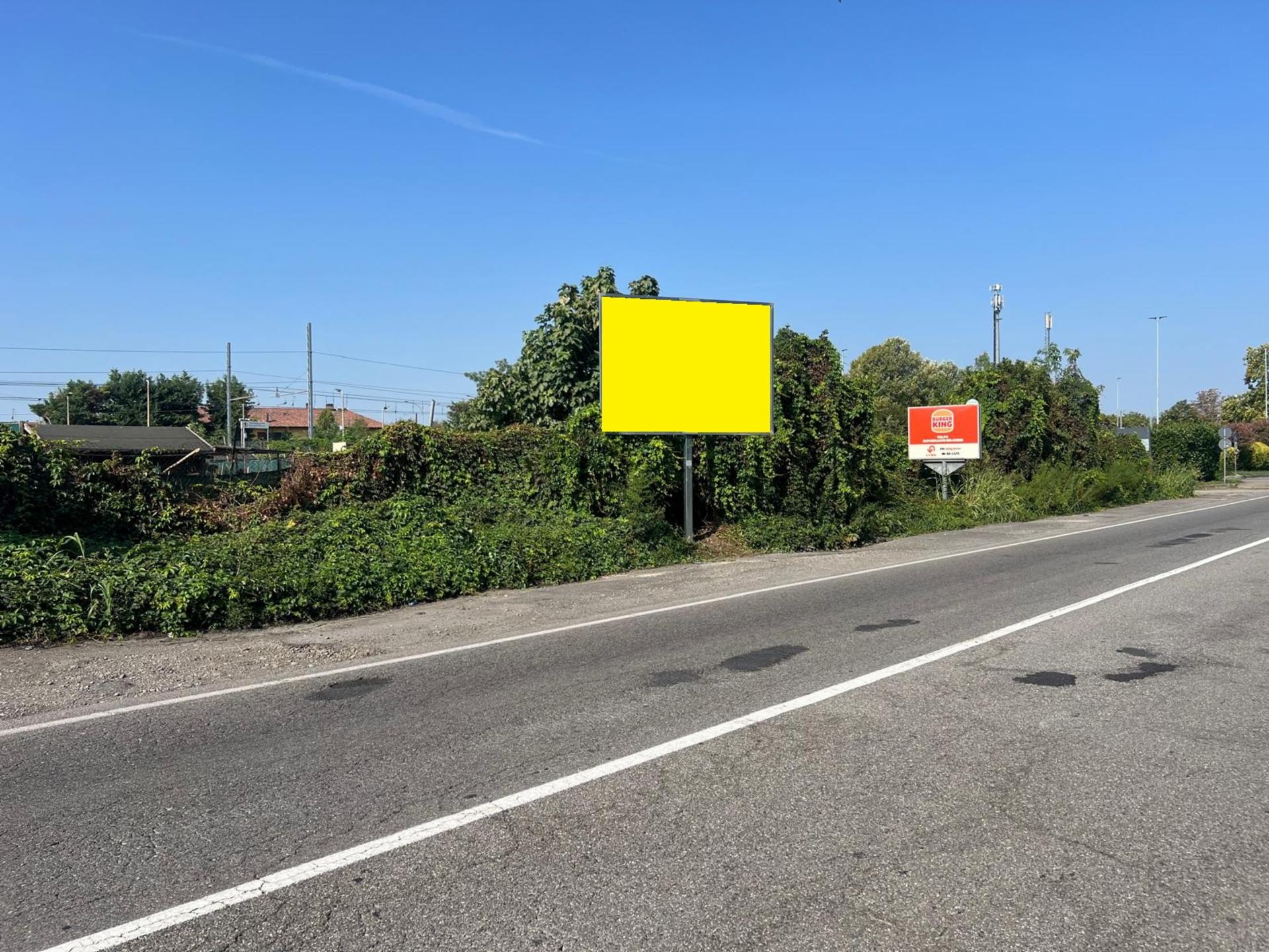 Impianto poster a San Giuliano Milanese