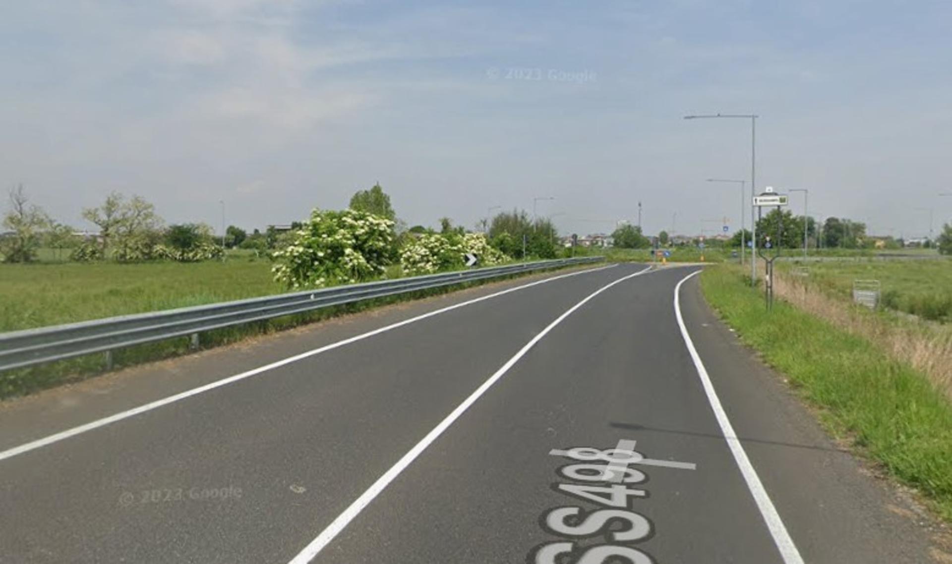 Impianto frecce / preinsegne a Romano di Lombardia