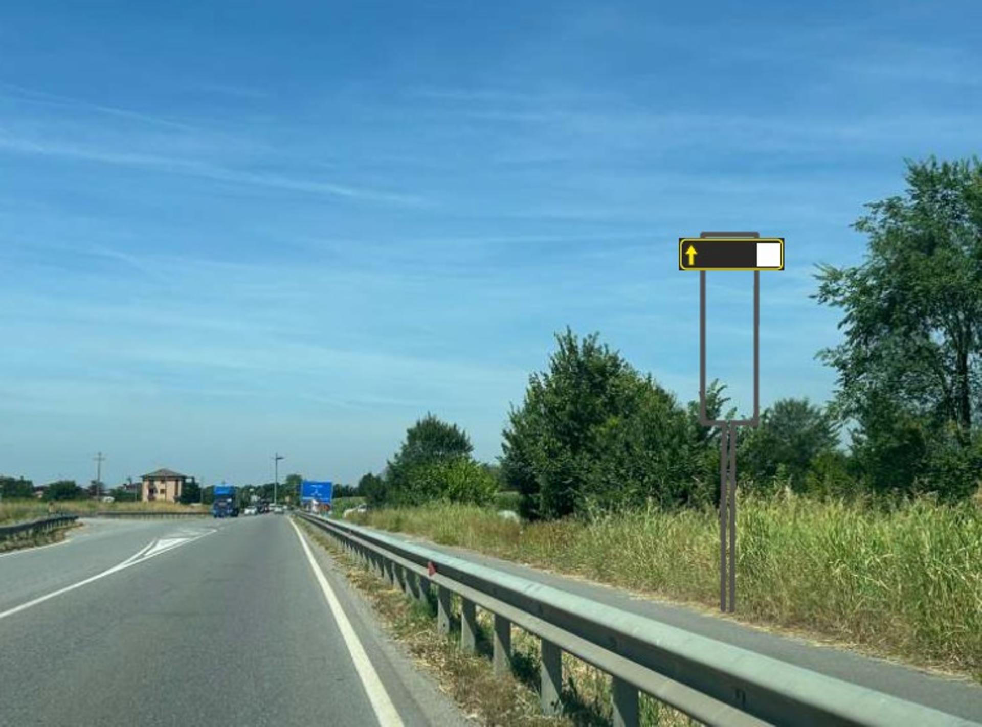 Impianto a S.P. ex S.S. 573 kM. 5+700/sx  Palosco