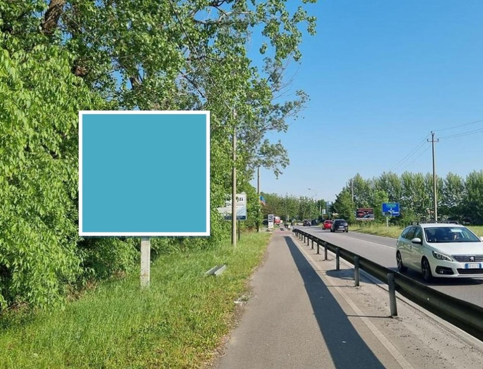 Impianto a SP 121 (ALT. CC CAROSELLO) FACCIATA DIR CARUGATE  Cernusco sul Naviglio