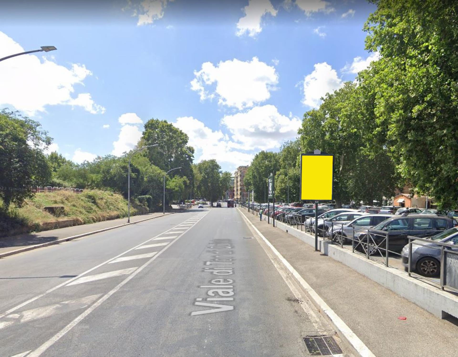 Impianto CARTELLONISTICA a Roma, in zona Moku