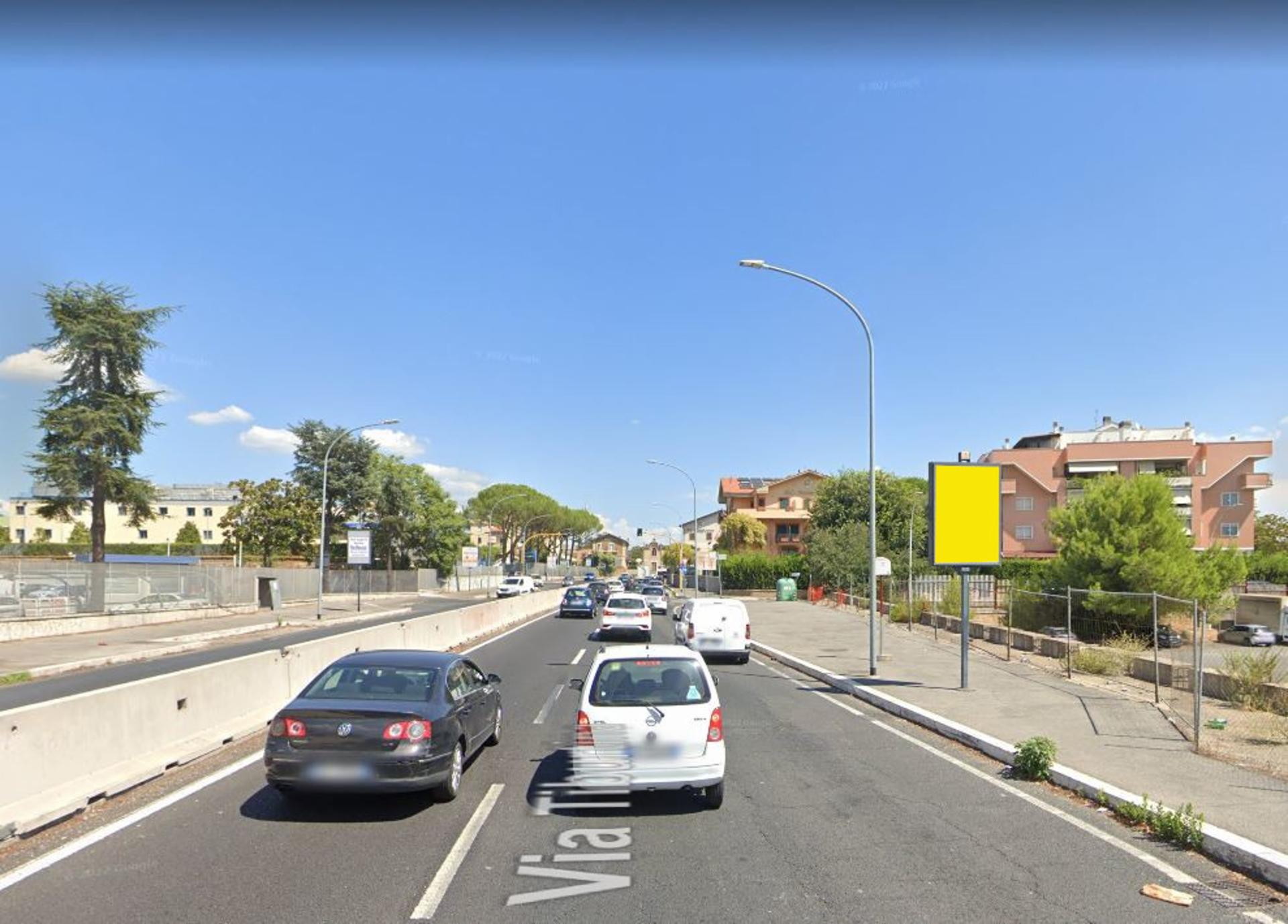 Impianto CARTELLONISTICA a Roma, in zona Casale del Fornaccio
