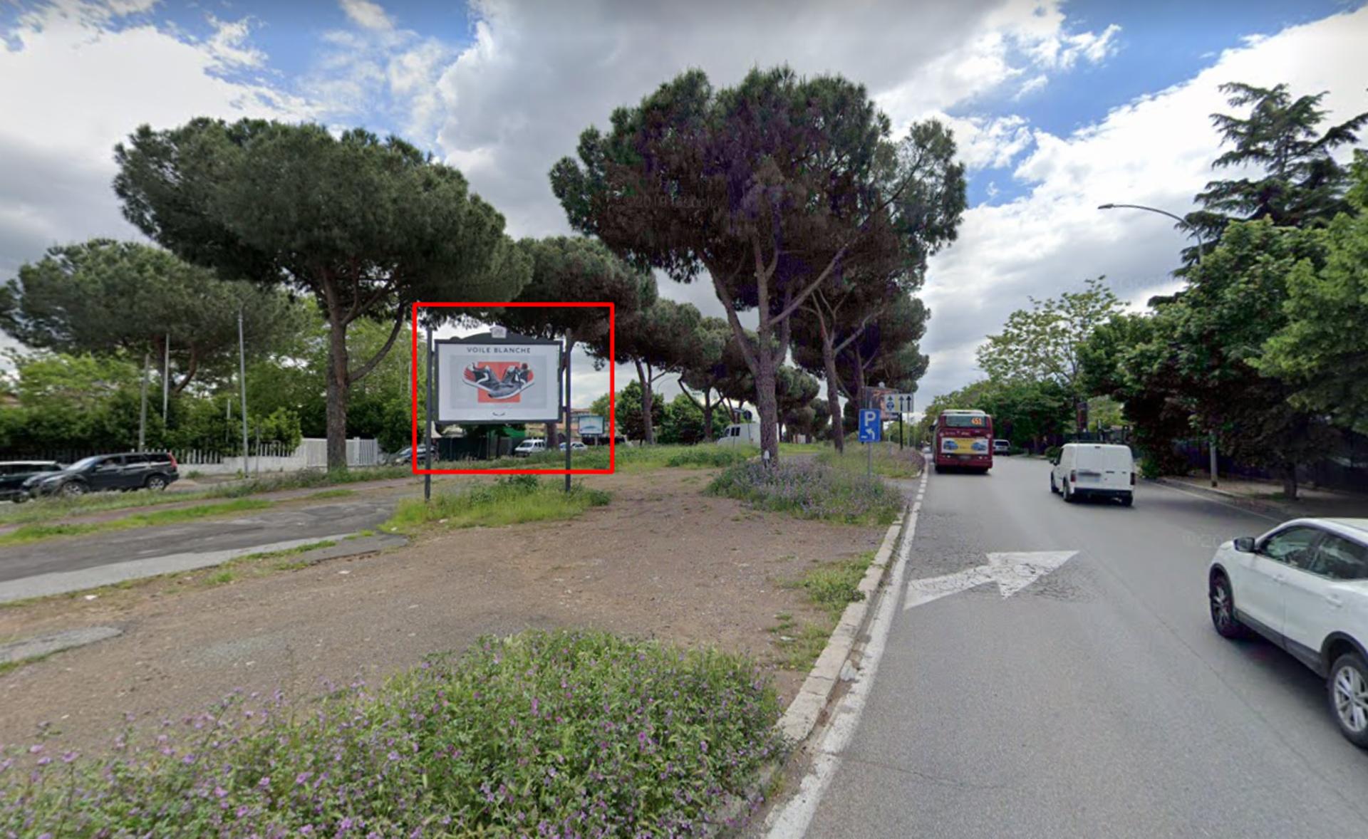 Impianto POSTER a Roma, in zona Lidl