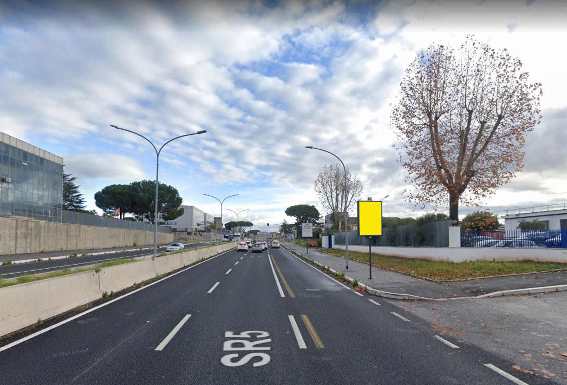 Impianto CARTELLONISTICA a Roma, in zona Tiburtina/Sambuci