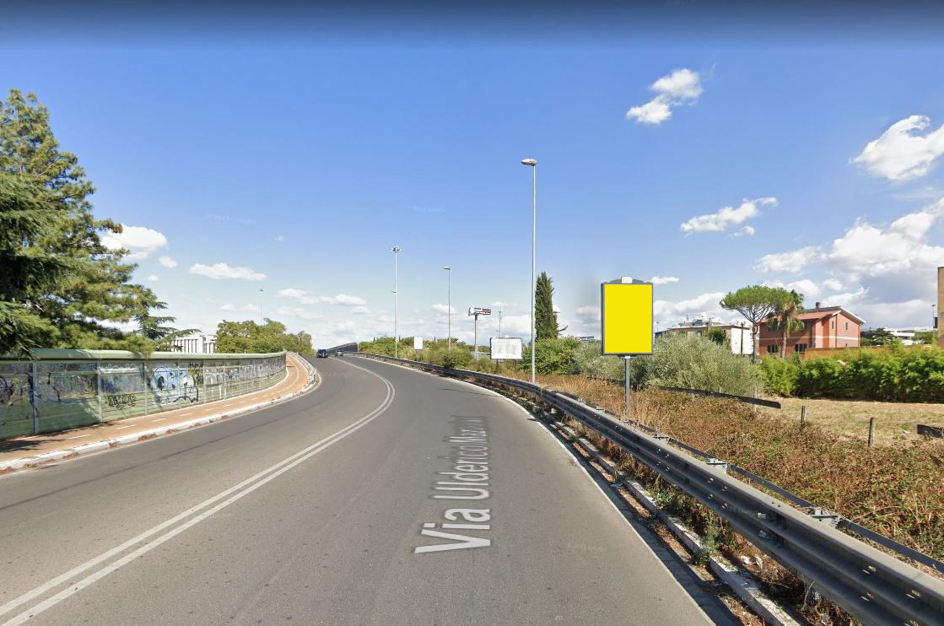 Impianto CARTELLONISTICA a Roma, in zona Chateau d'Ax