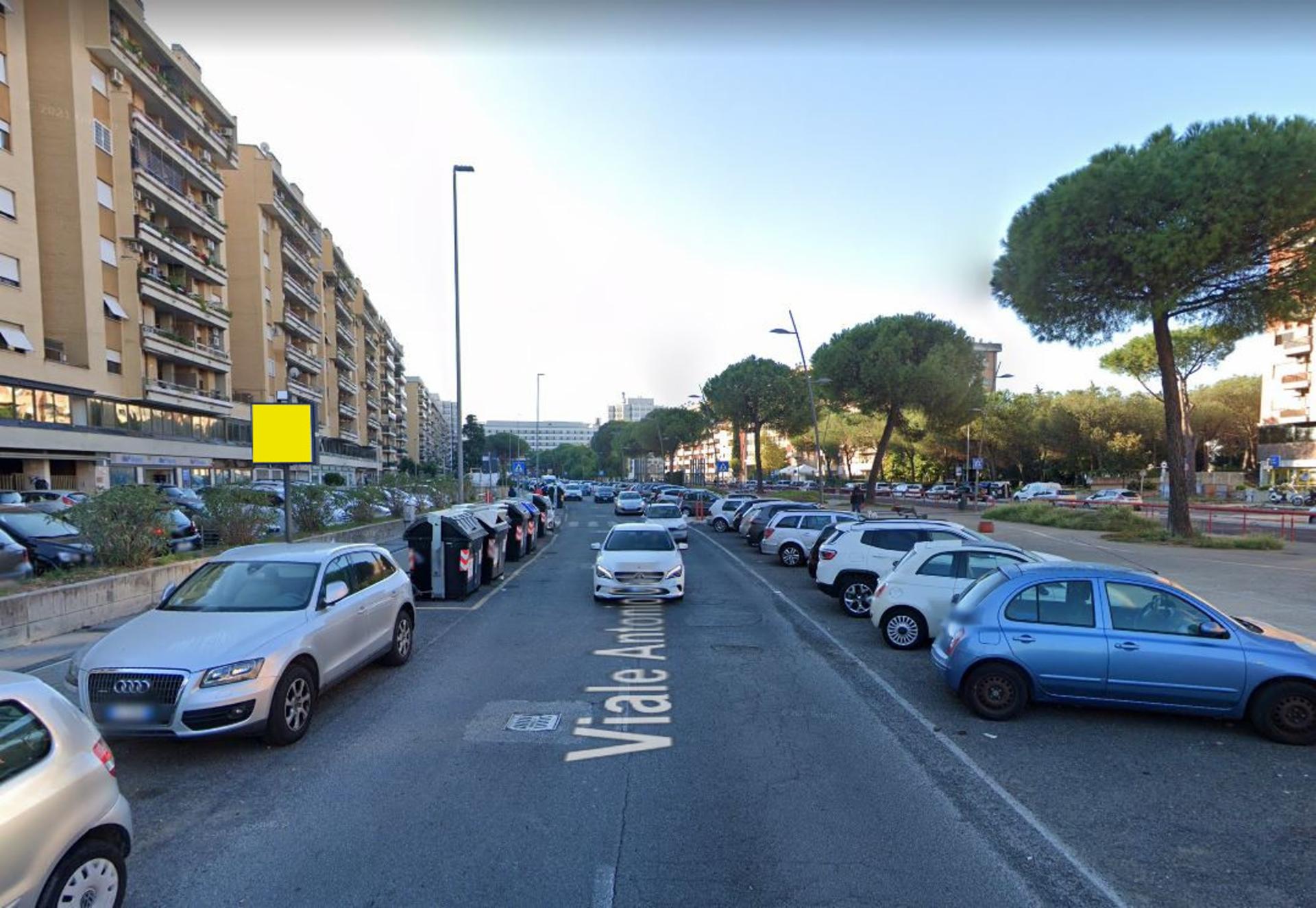 Impianto PALINA a Roma, in zona Carrefour