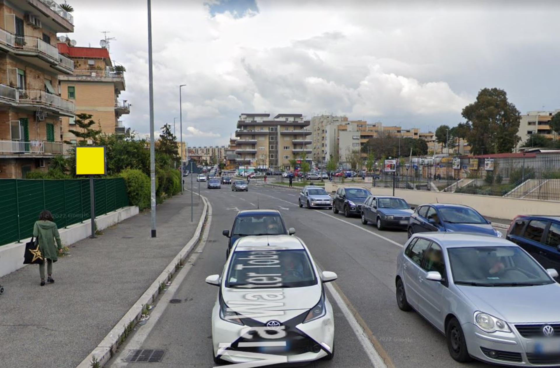 Impianto PALINA a Roma, in zona Salone Barbiere