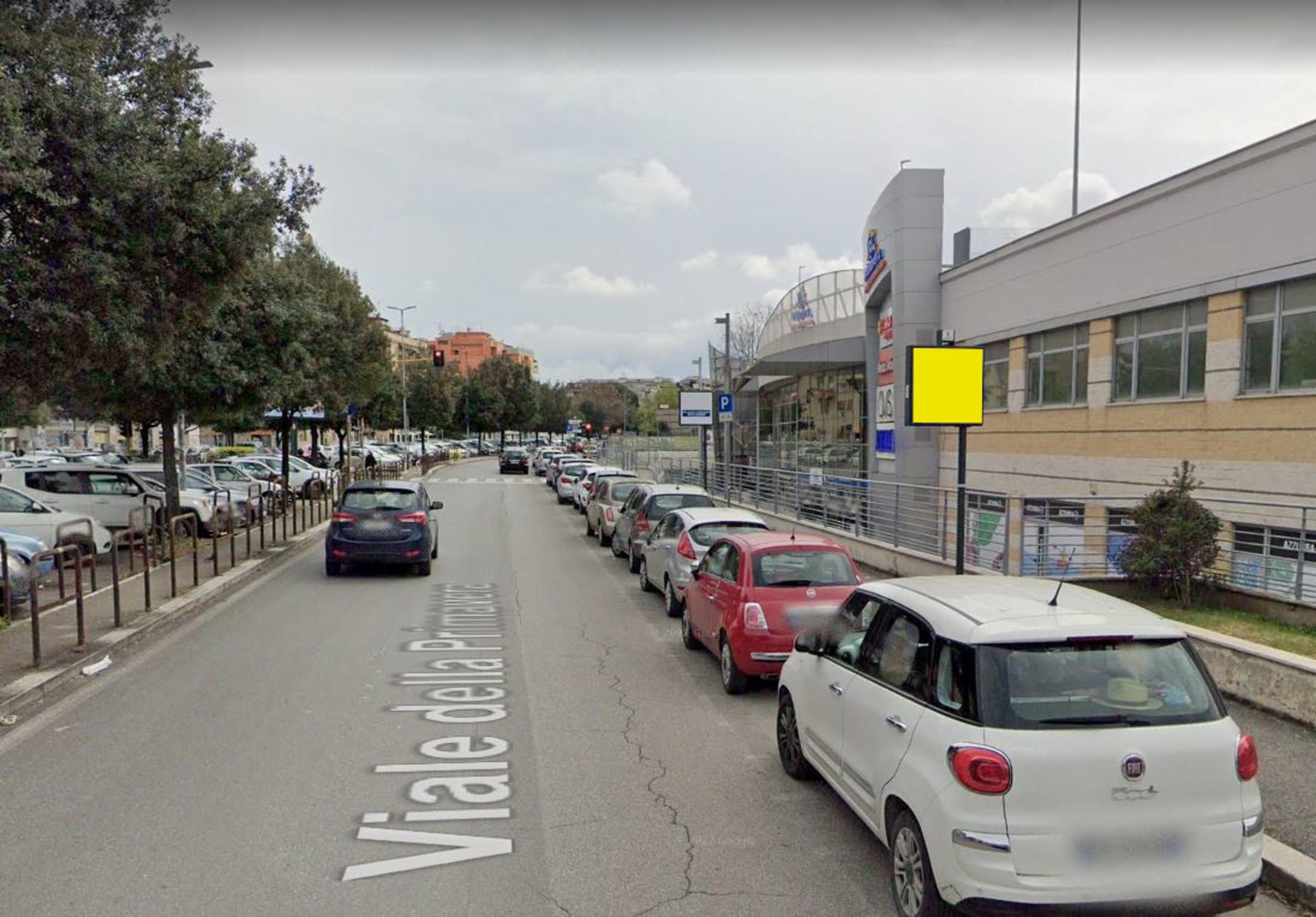 Impianto PALINA a Roma, in zona OVS