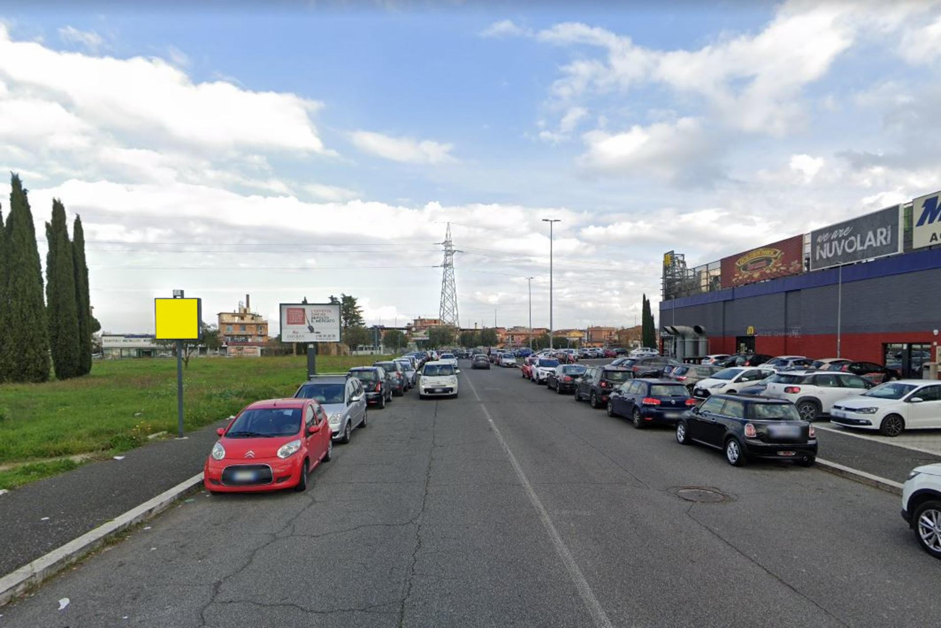 Impianto PALINA a Roma, in zona Euronics