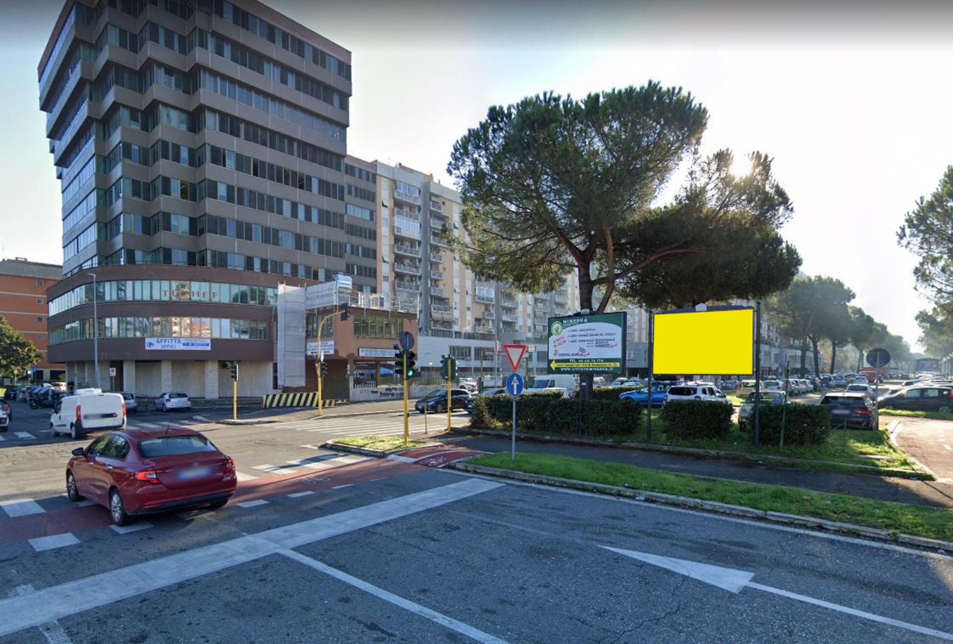 Impianto POSTER a Roma, in zona La Mosca Bianca