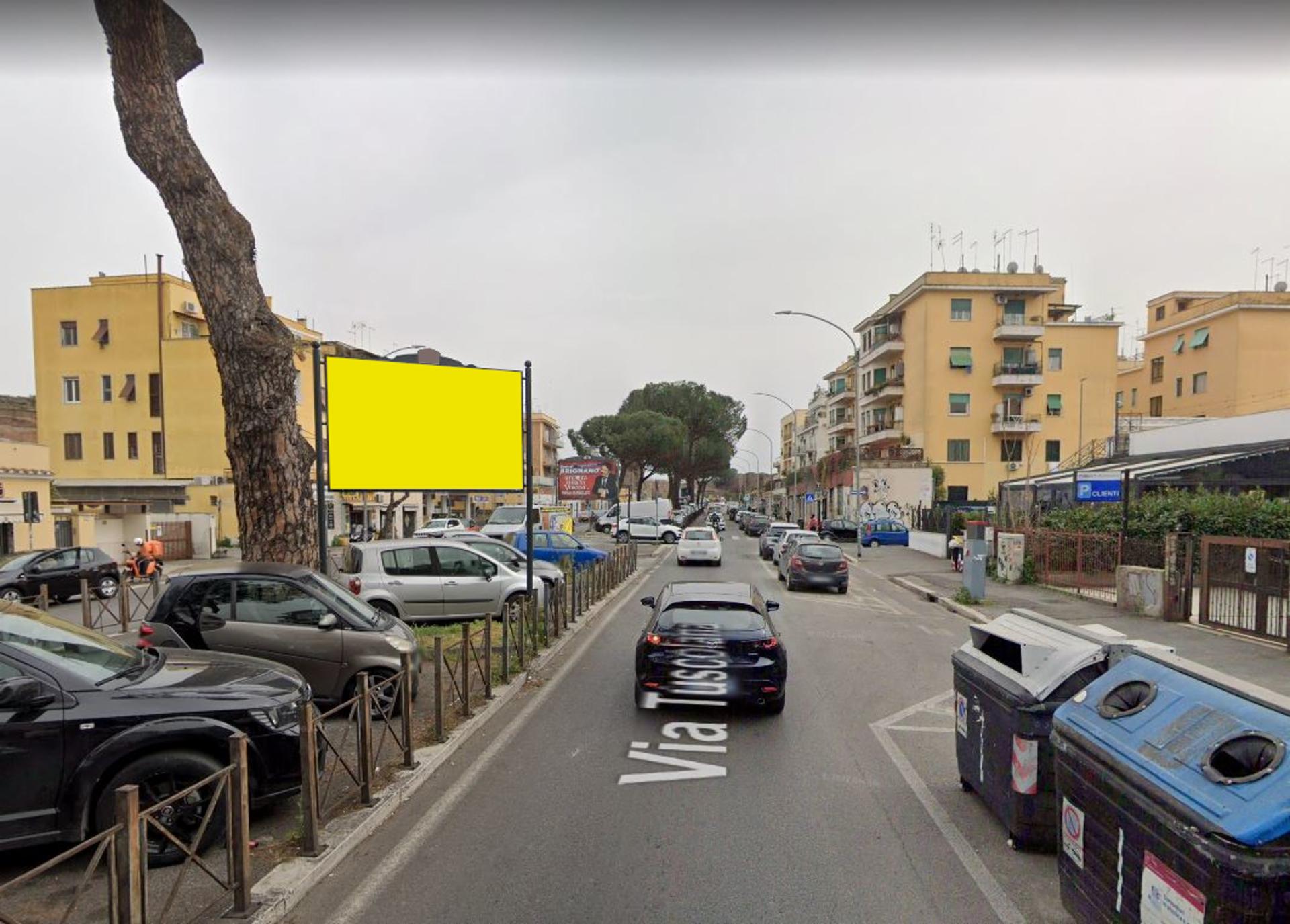Impianto POSTER a Roma, in zona Out control