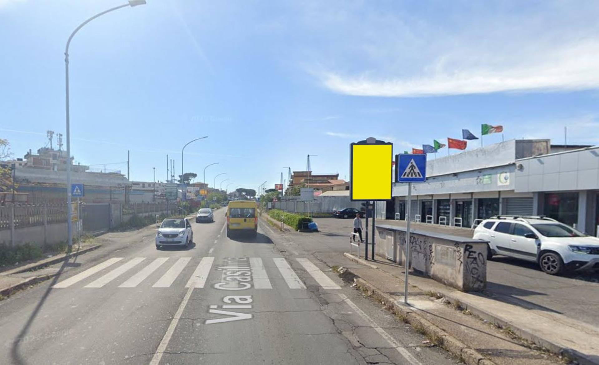 Impianto CARTELLONISTICA a Roma, in zona Ippocampo