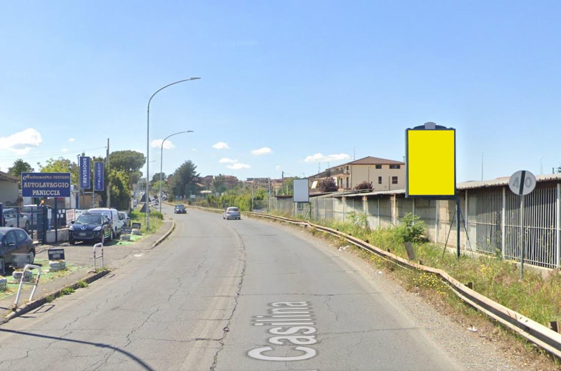 Impianto CARTELLONISTICA a Roma, in zona Emoji caffè