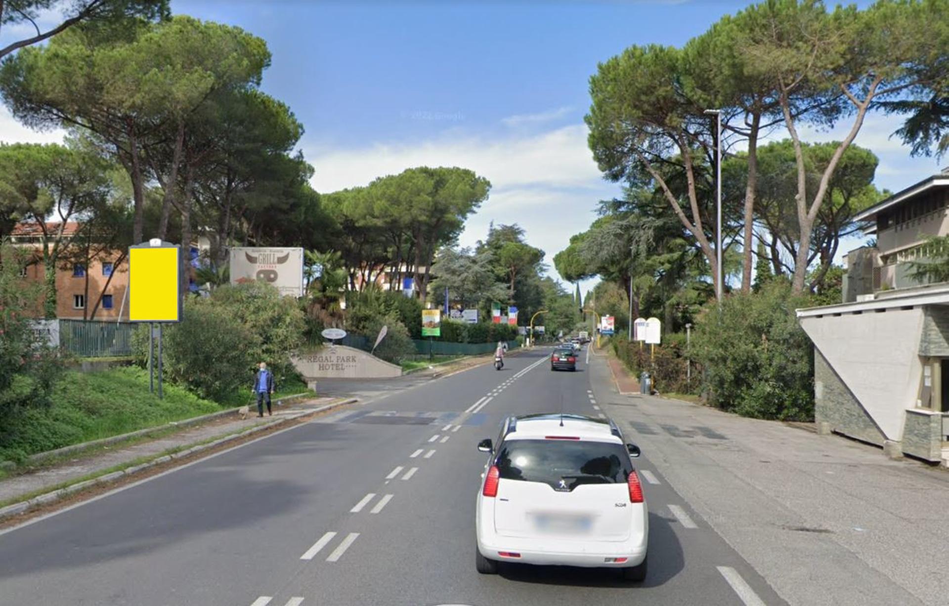 Impianto CARTELLONISTICA a Roma, in zona L'Oasi nel Parco