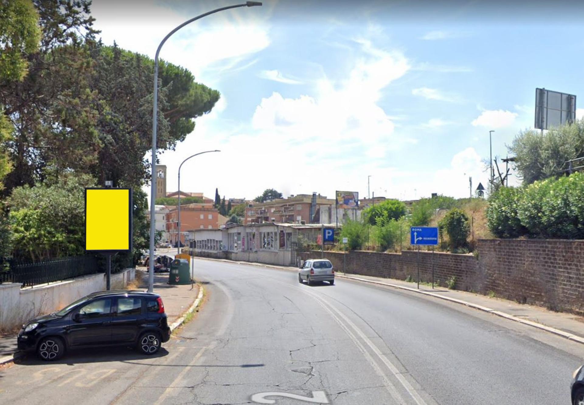Impianto CARTELLONISTICA a Roma, in zona Pera e Cioccolato