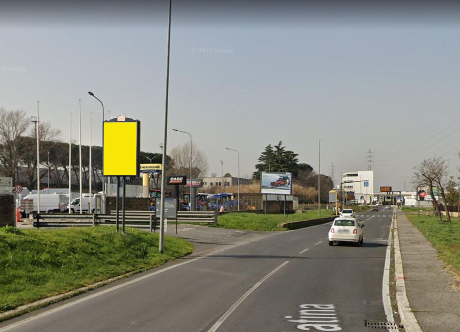 Impianto CARTELLONISTICA a Roma, in zona La Rustica Città