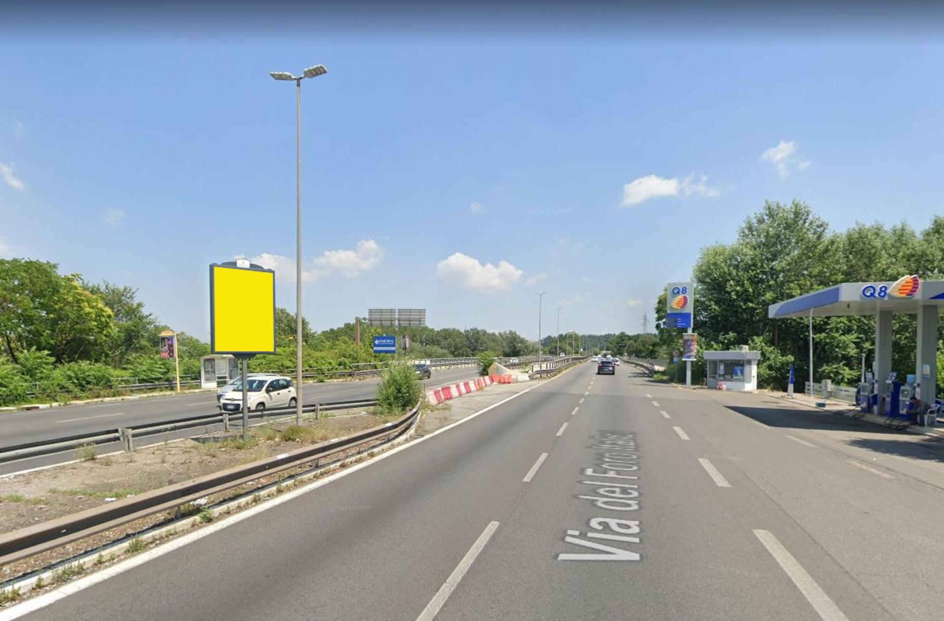 Impianto CARTELLONISTICA a Roma, in zona Tiro a Segno Nazionale di Roma
