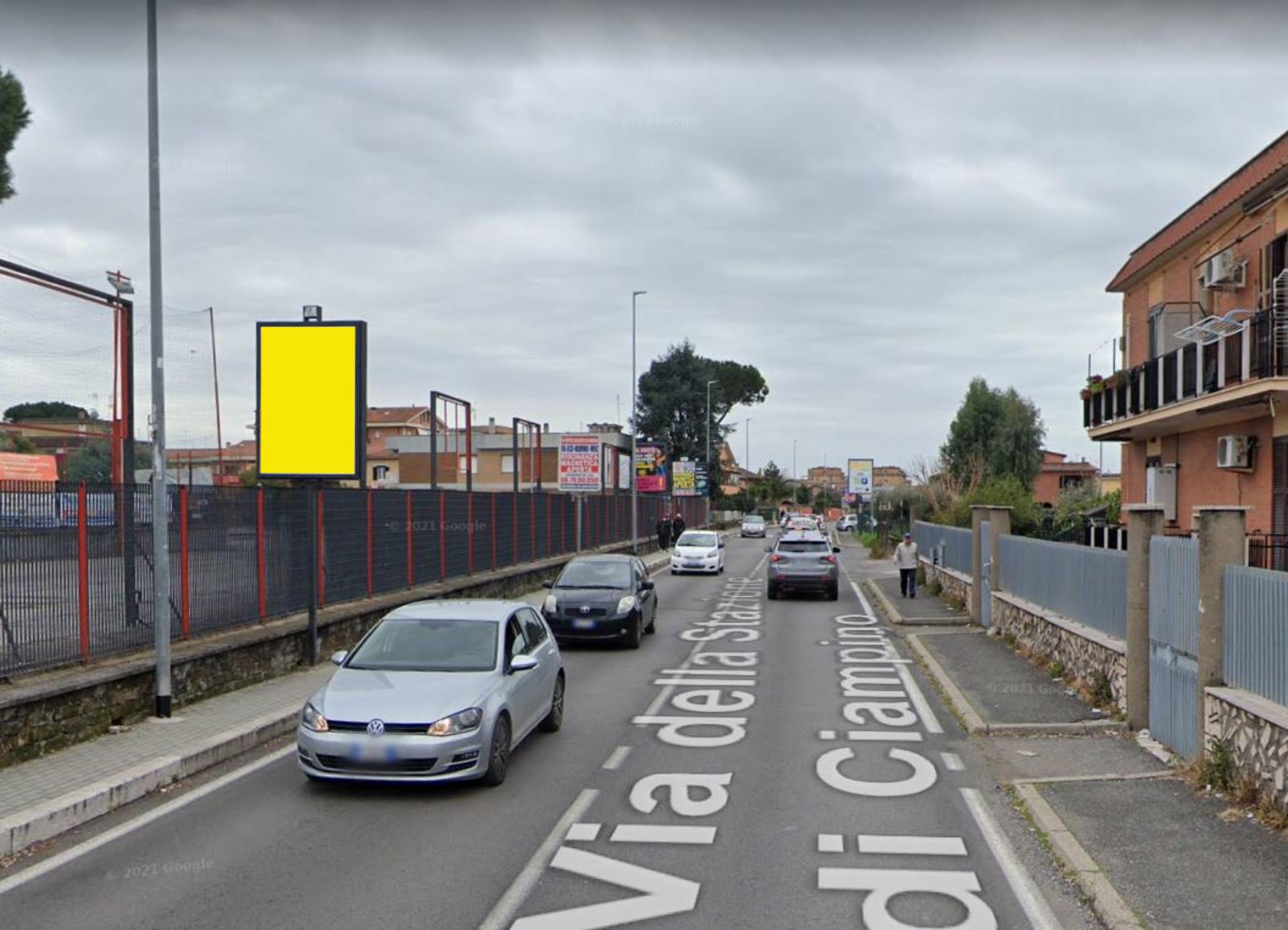 Impianto CARTELLONISTICA a Roma, in zona Manola Del Greco