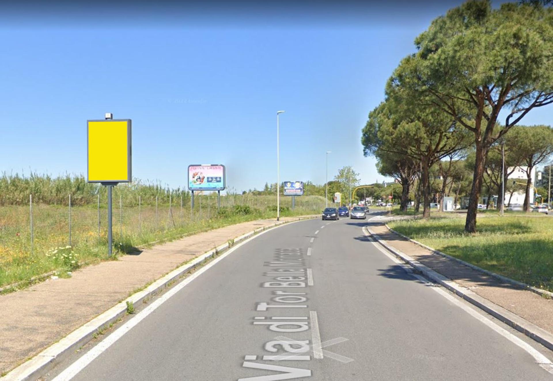 Impianto CARTELLONISTICA a Roma, in zona Royal Caffè