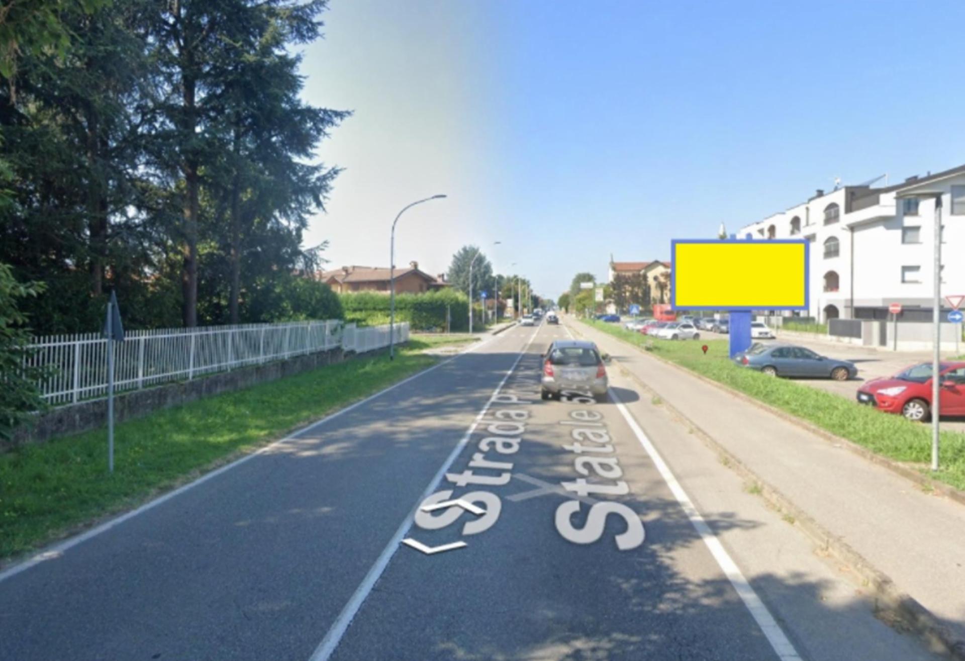 Impianto a S.P. 525 Km. 19+975/dx  (dir. Milano)  Pozzo d'Adda