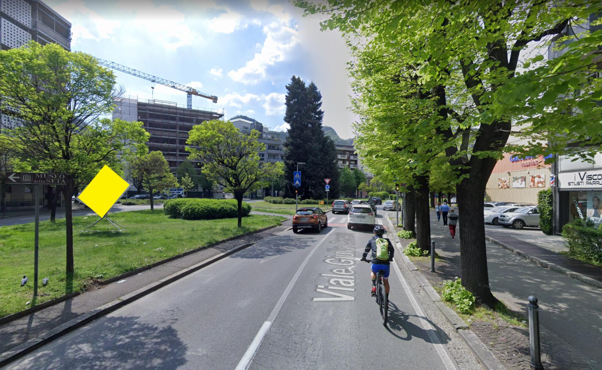 Impianto STENDARDO a Como, in zona I Visconti