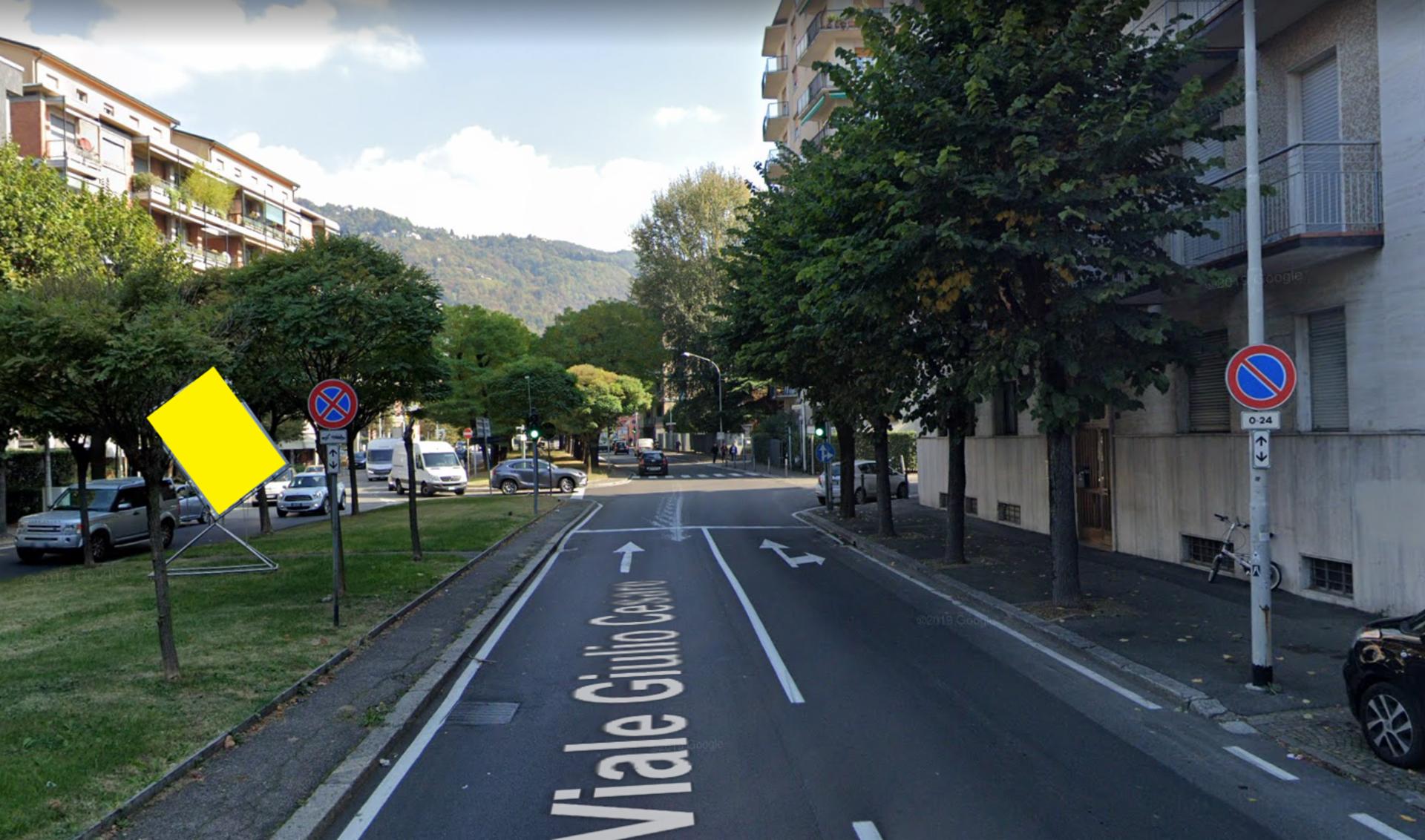 Impianto STENDARDO a Como, in zona Bar Calipso