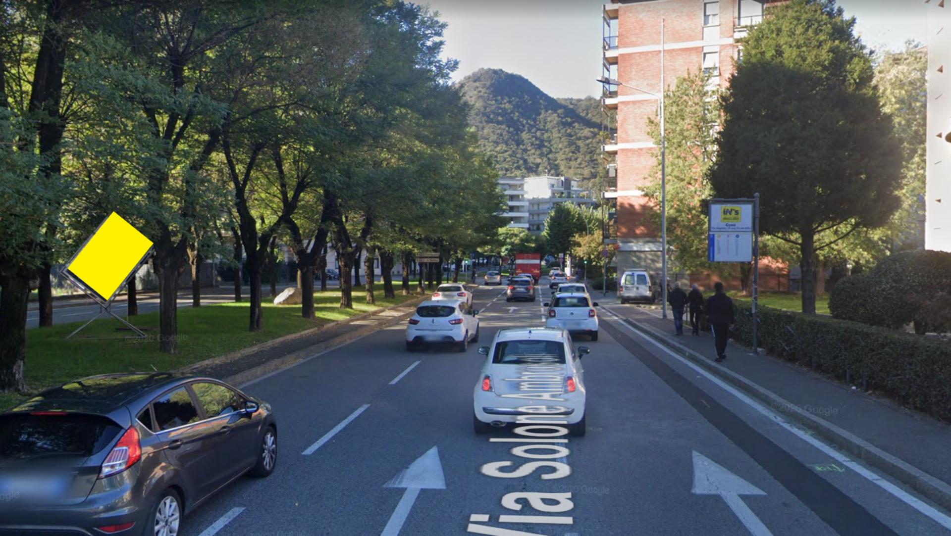 Impianto STENDARDO a Como, in zona Al N°5