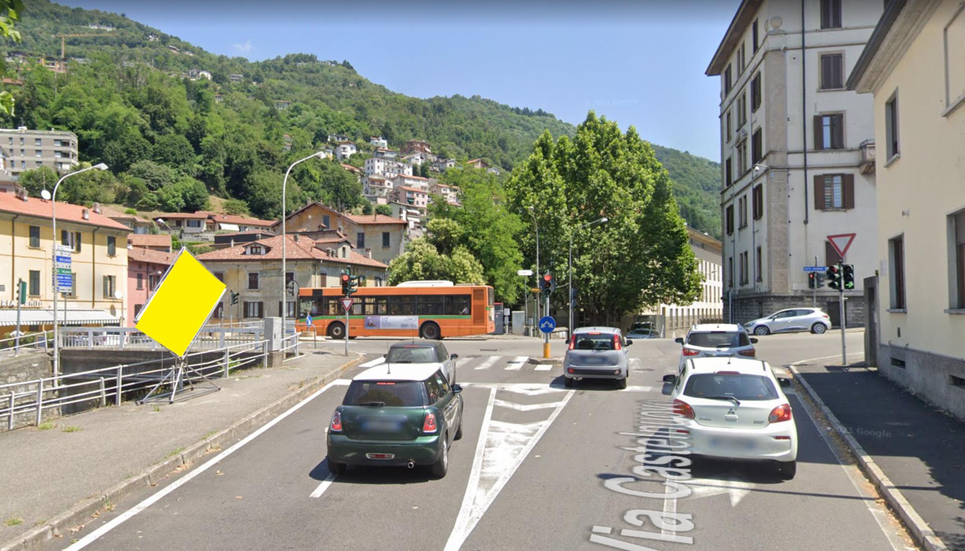 Impianto STENDARDO a Como, in zona Da Benito