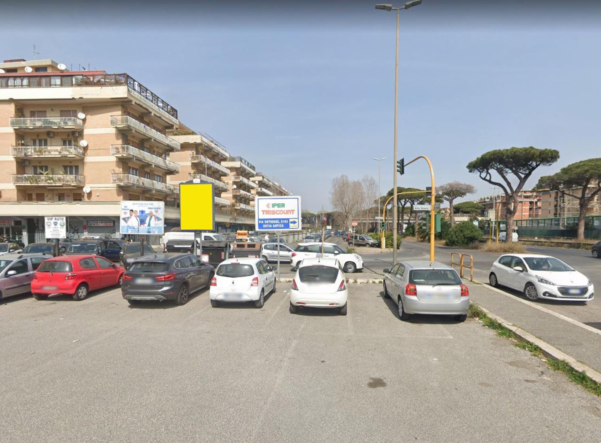 Impianto CARTELLONISTICA a Roma, in zona Uniero
