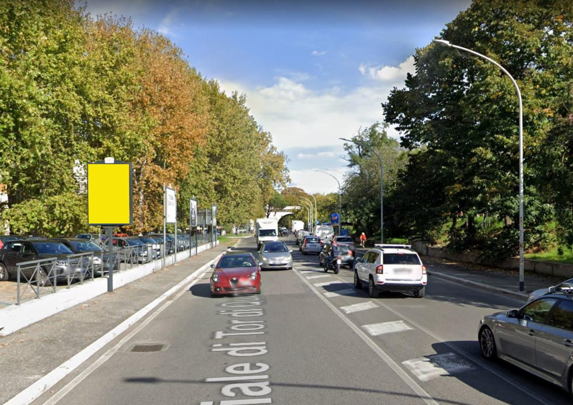 Impianto CARTELLONISTICA a Roma, in zona Moku