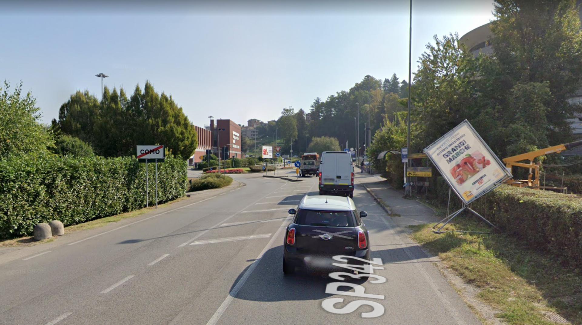 Impianto STENDARDO a Como, in zona Roadhouse