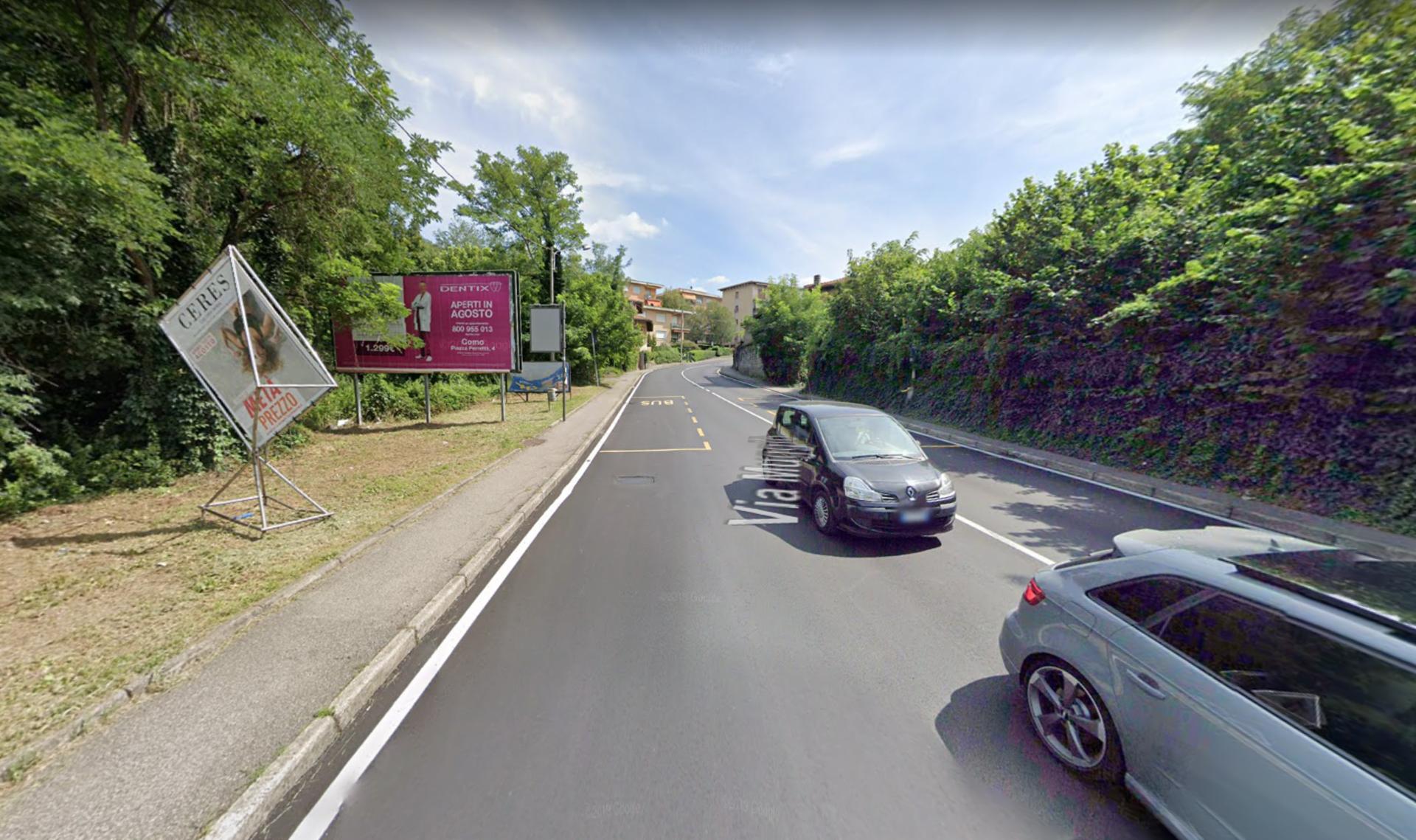 Impianto STENDARDO a Como, in zona Bar dell'Ospedale