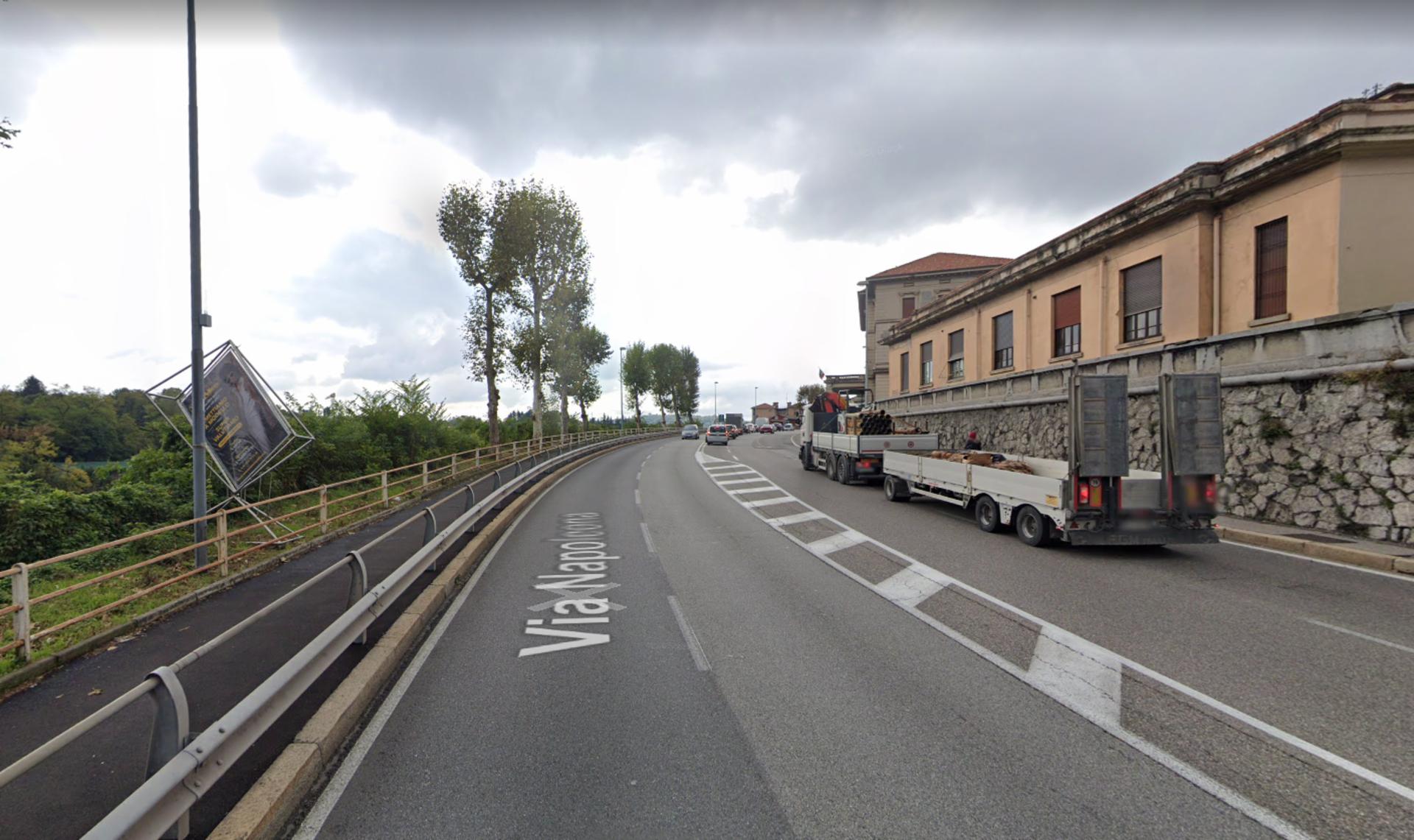 Impianto STENDARDO a Como, in zona Bar dell'Ospedale