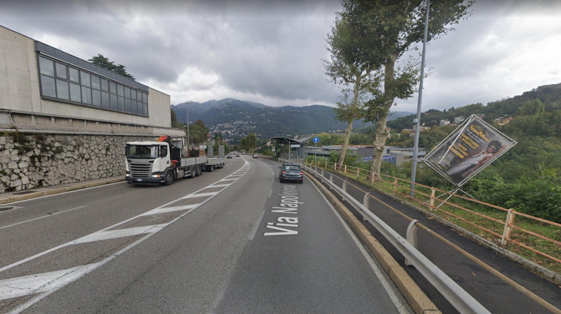 Impianto STENDARDO a Como, in zona Bar dell'Ospedale