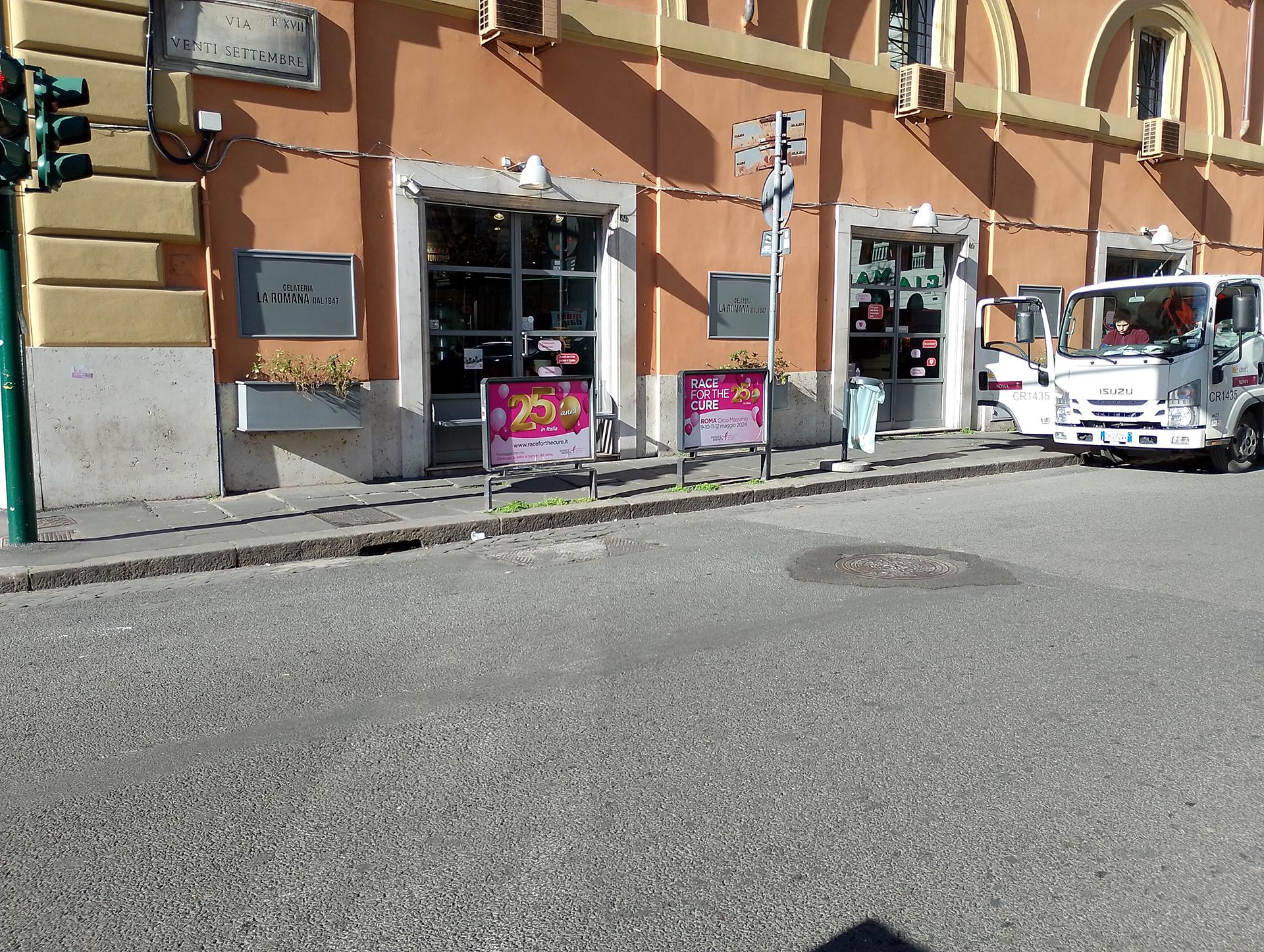 Impianto TRANSENNA a Roma, in zona BM Parrucchieri
