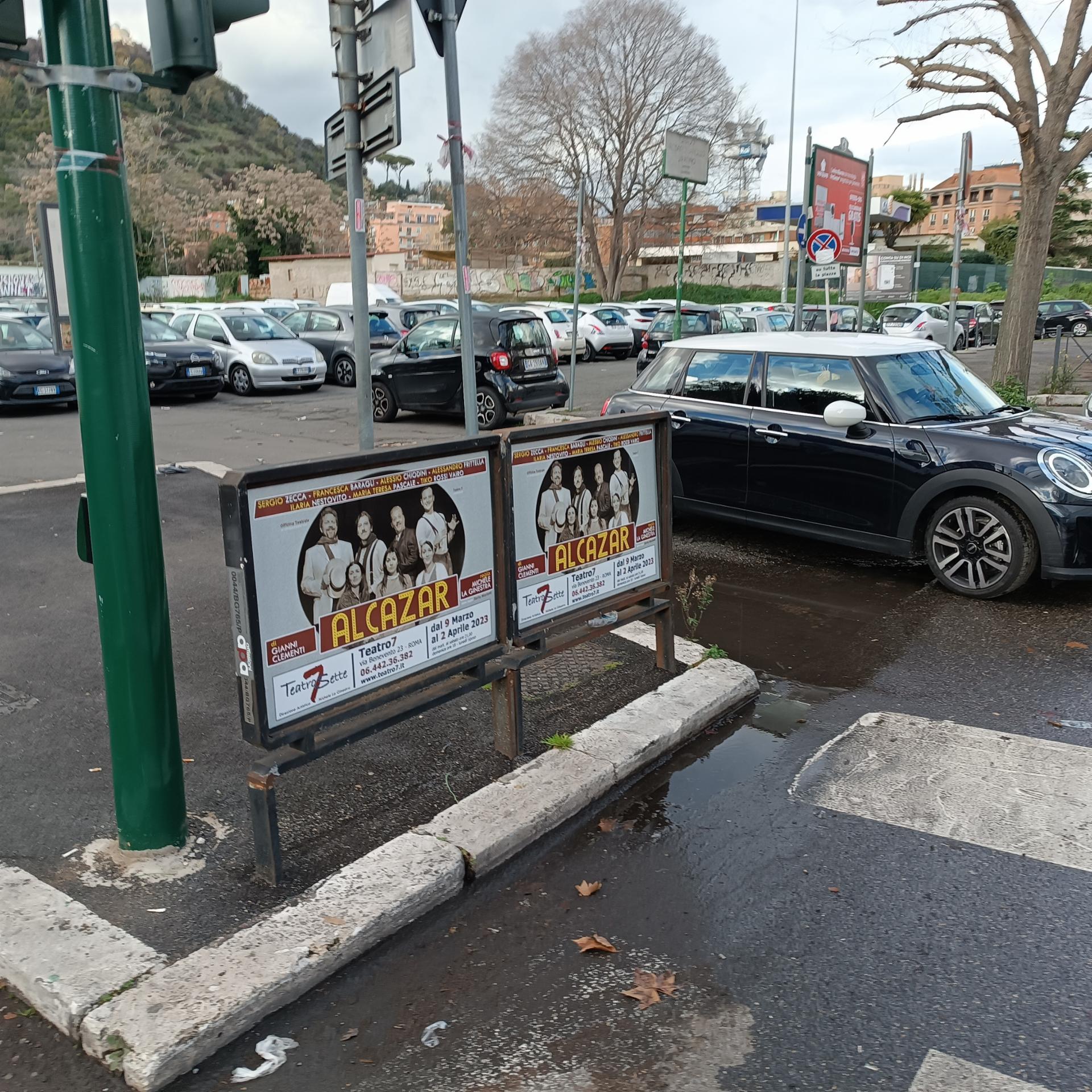 Impianto TRANSENNA a Roma, in zona Snack Bar 800